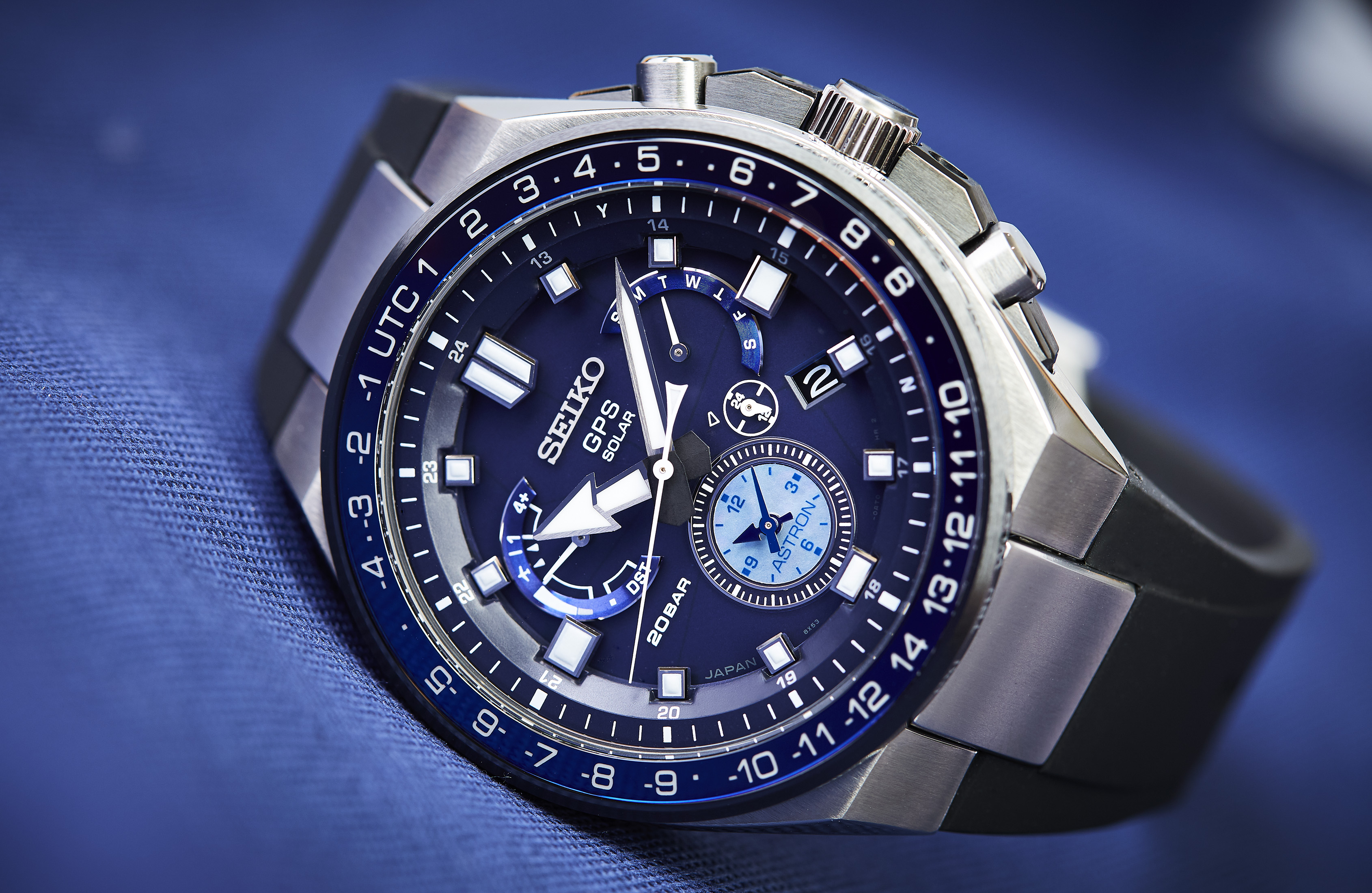 Seiko 精工 SEIKO Astron GPS solar Titanium watch SBXD009/SSJ009J1 for $1,409  for sale from a Trusted Seller on Chrono24