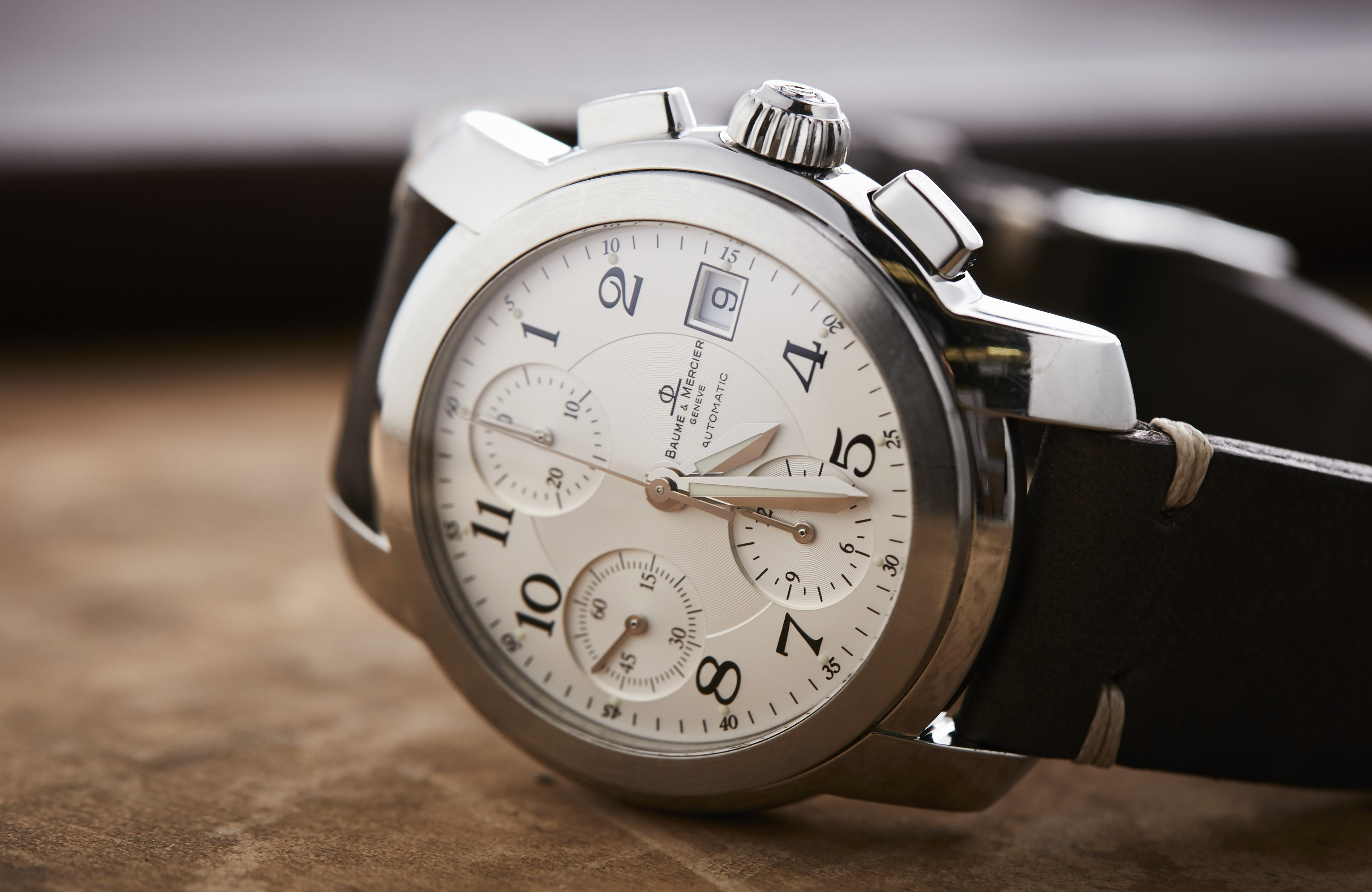 Baume and mercier chronograph sale