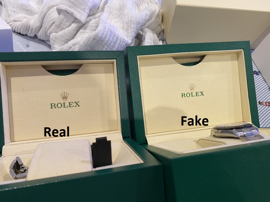 rolex shipping box