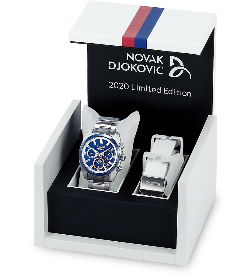 Seiko Premier Kinetic Perpetual Novak Djokovic Special Edition SNP126 Watch  | Watches for men, Seiko, Seiko watches