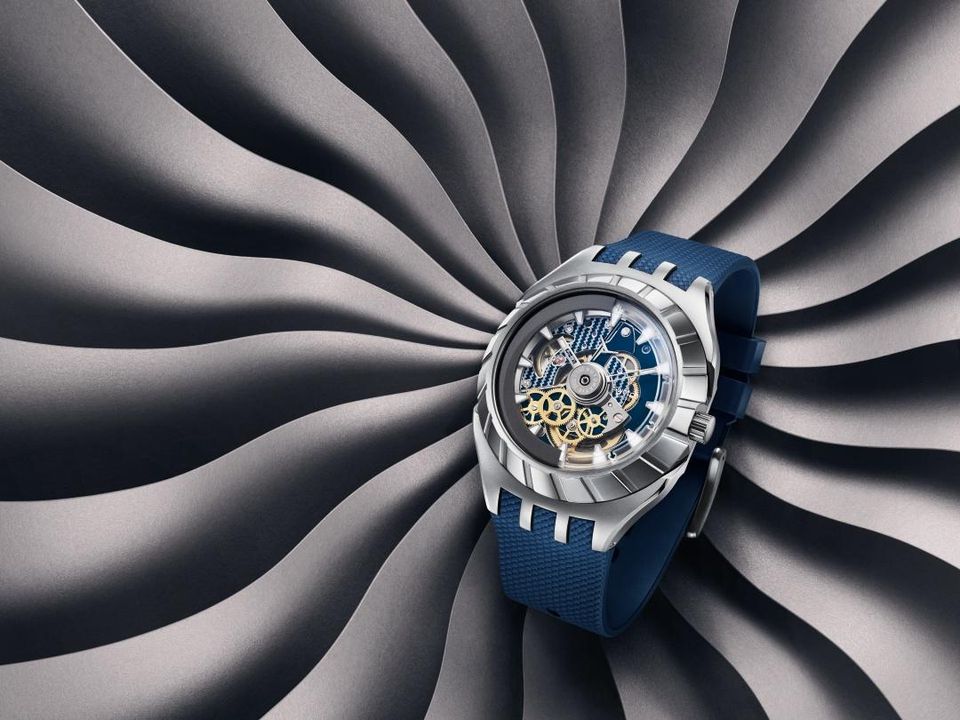 Pigcasso creates Swatch Watch's best selling design - YouTube