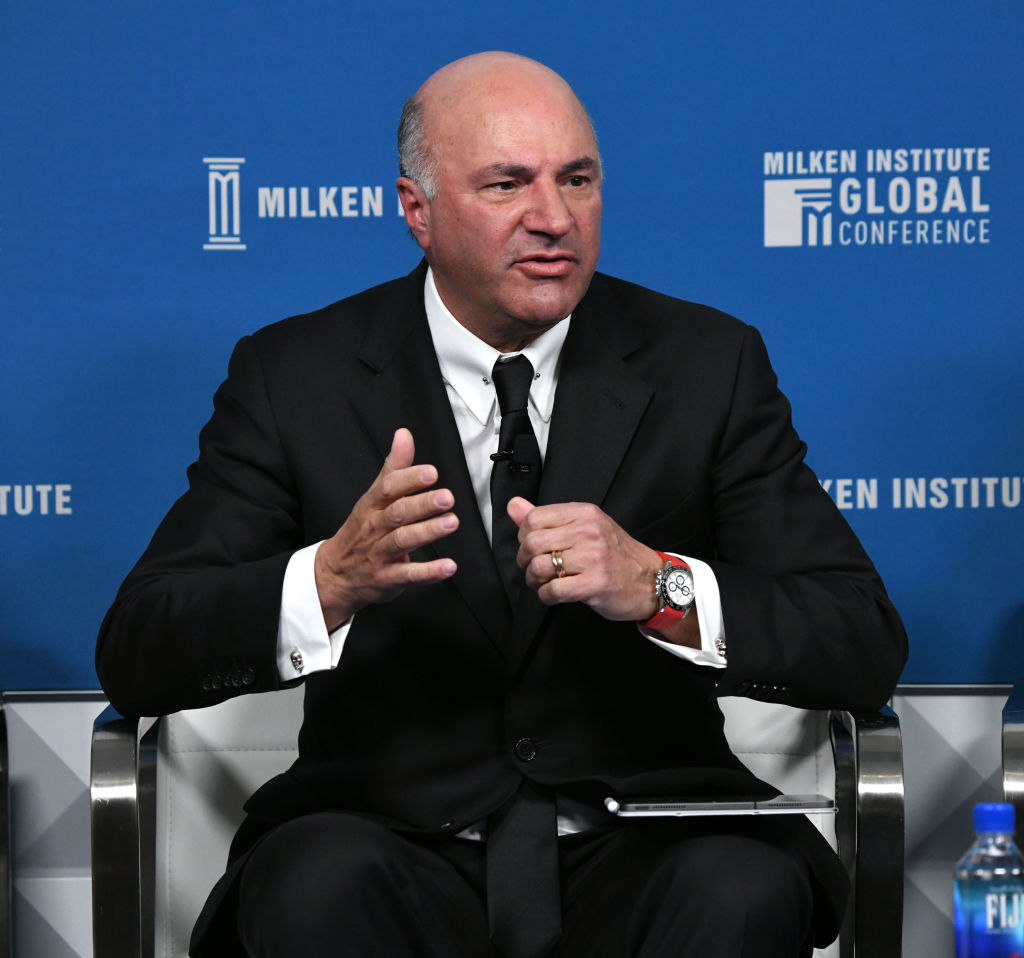 Kevin O'Leary Wears Stunning Patek Philippe Rainbow Chronograph 