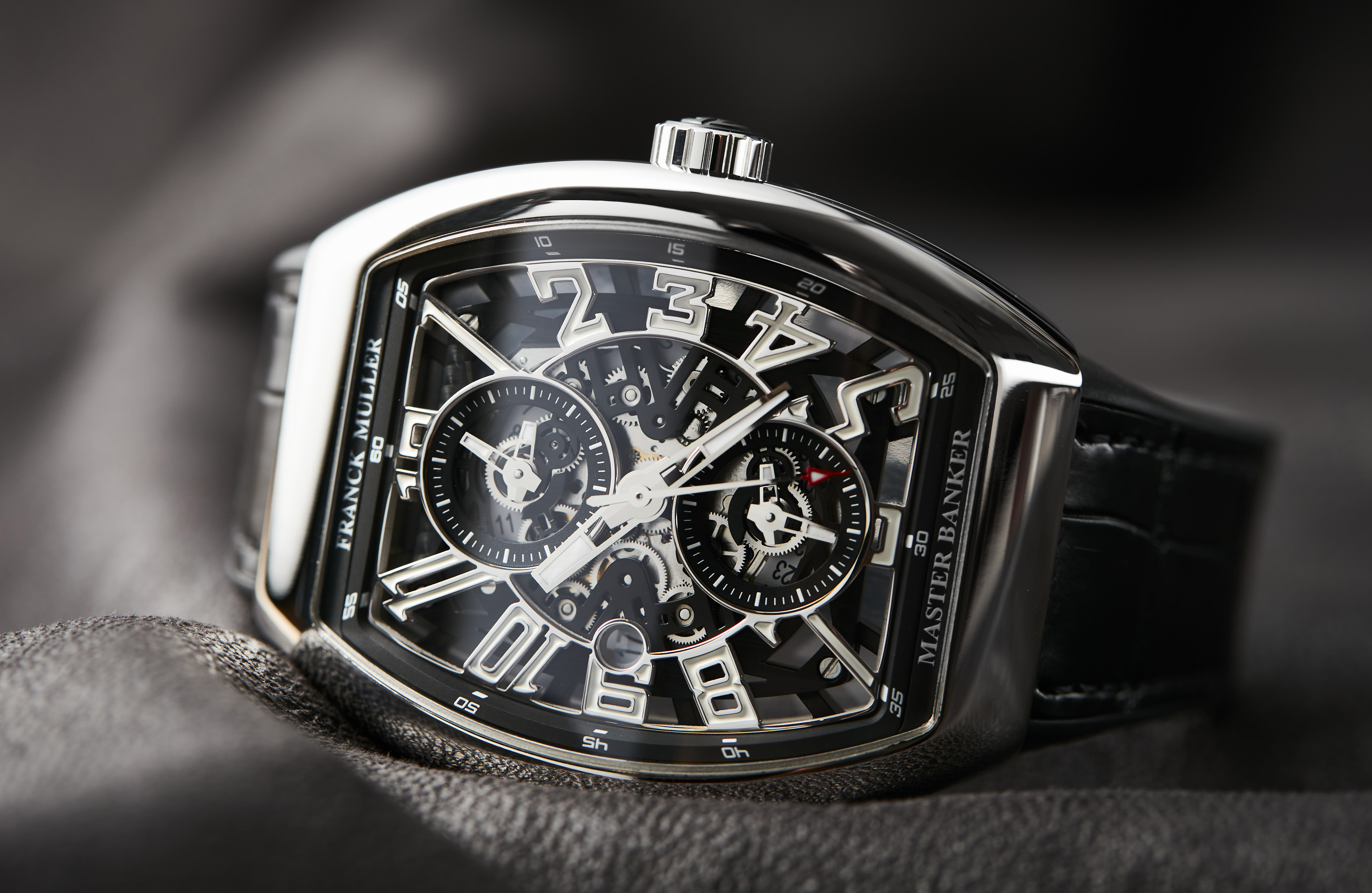 INTRODUCING The triple threat of the Franck Muller Master Banker