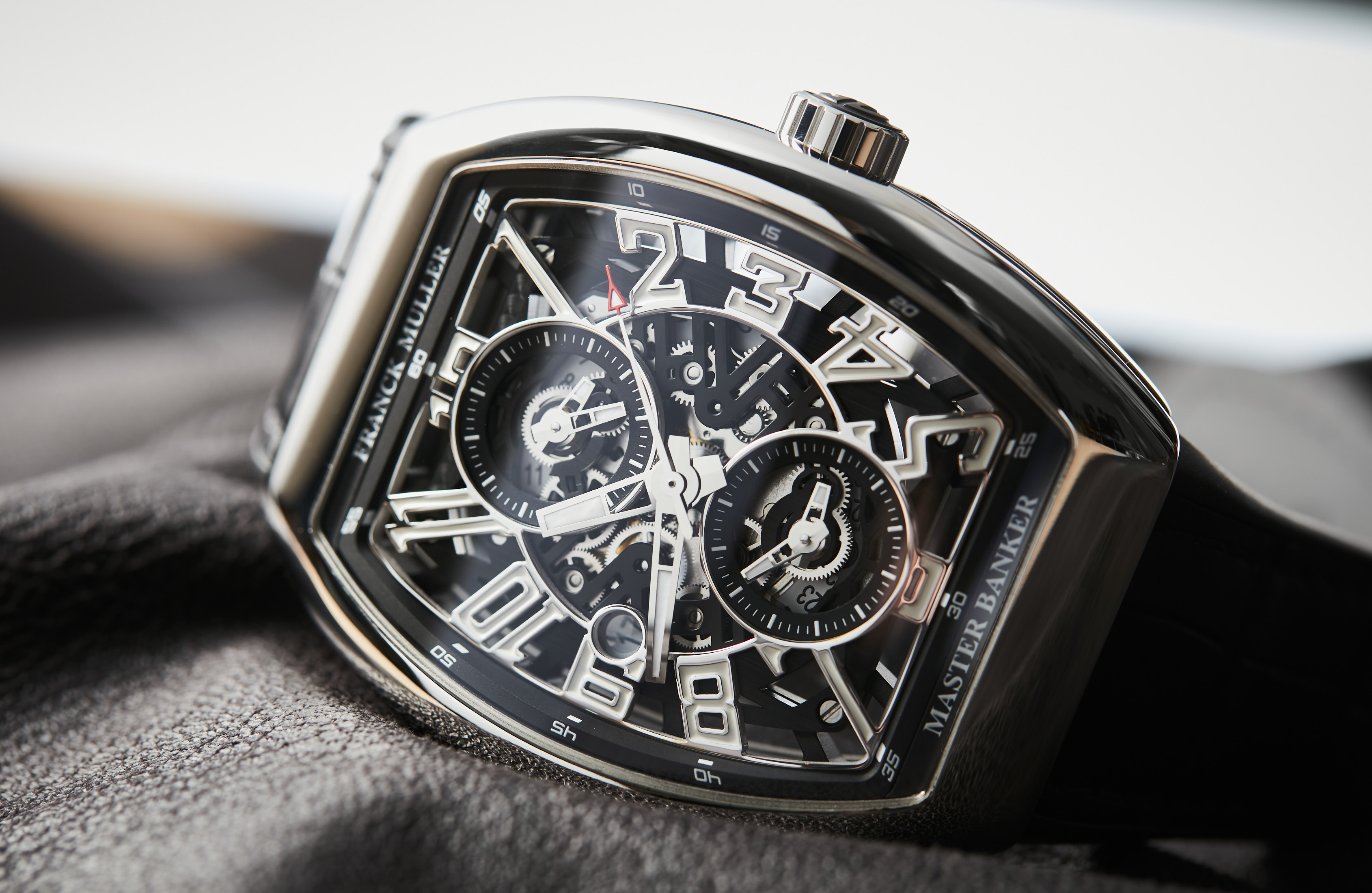 INTRODUCING The triple threat of the Franck Muller Master Banker