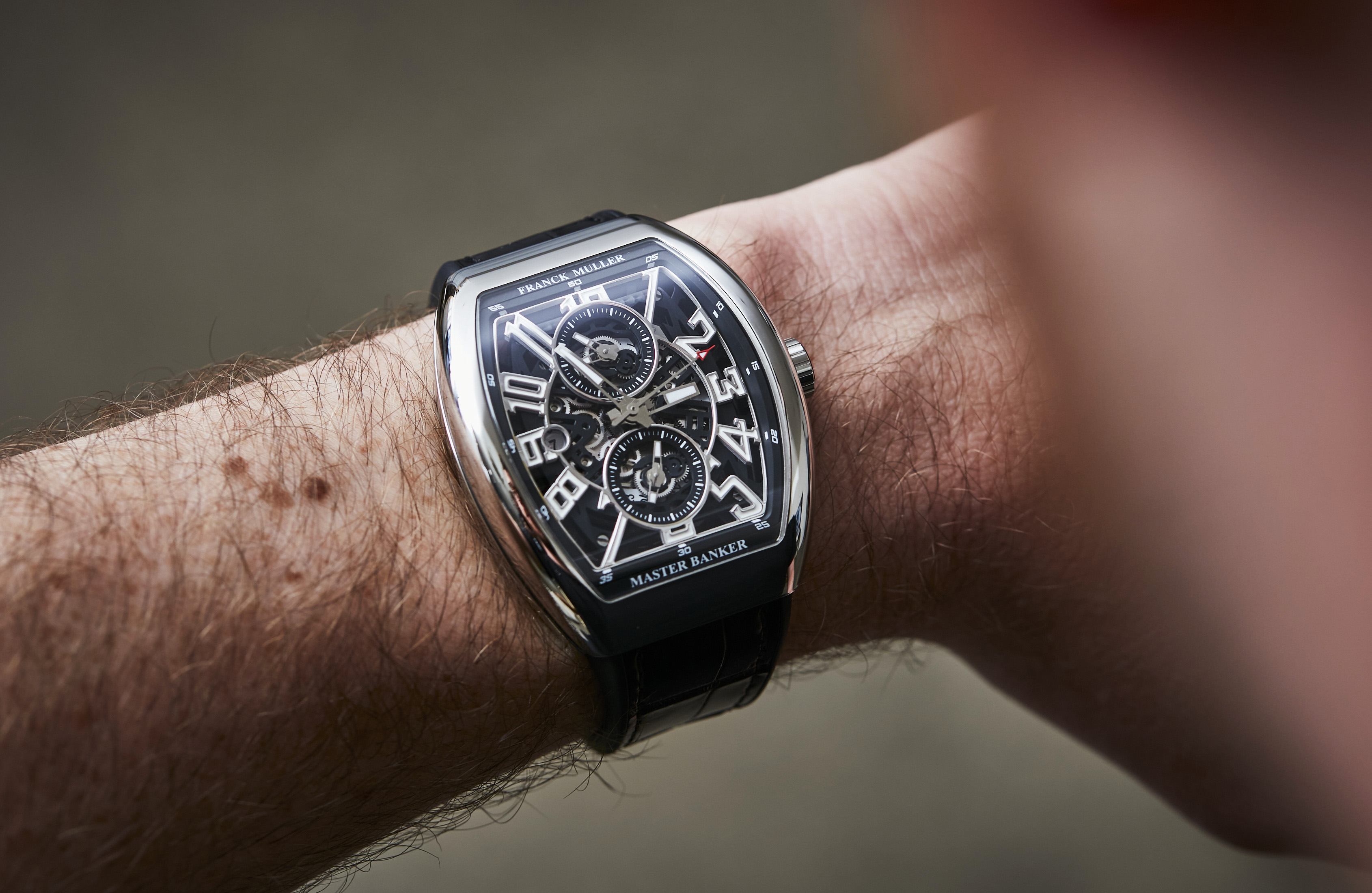 INTRODUCING The triple threat of the Franck Muller Master Banker