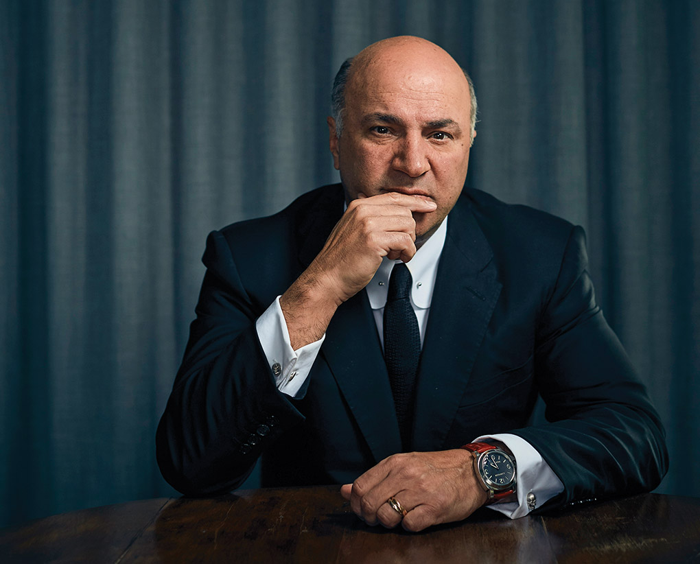Kevin O'Leary watches