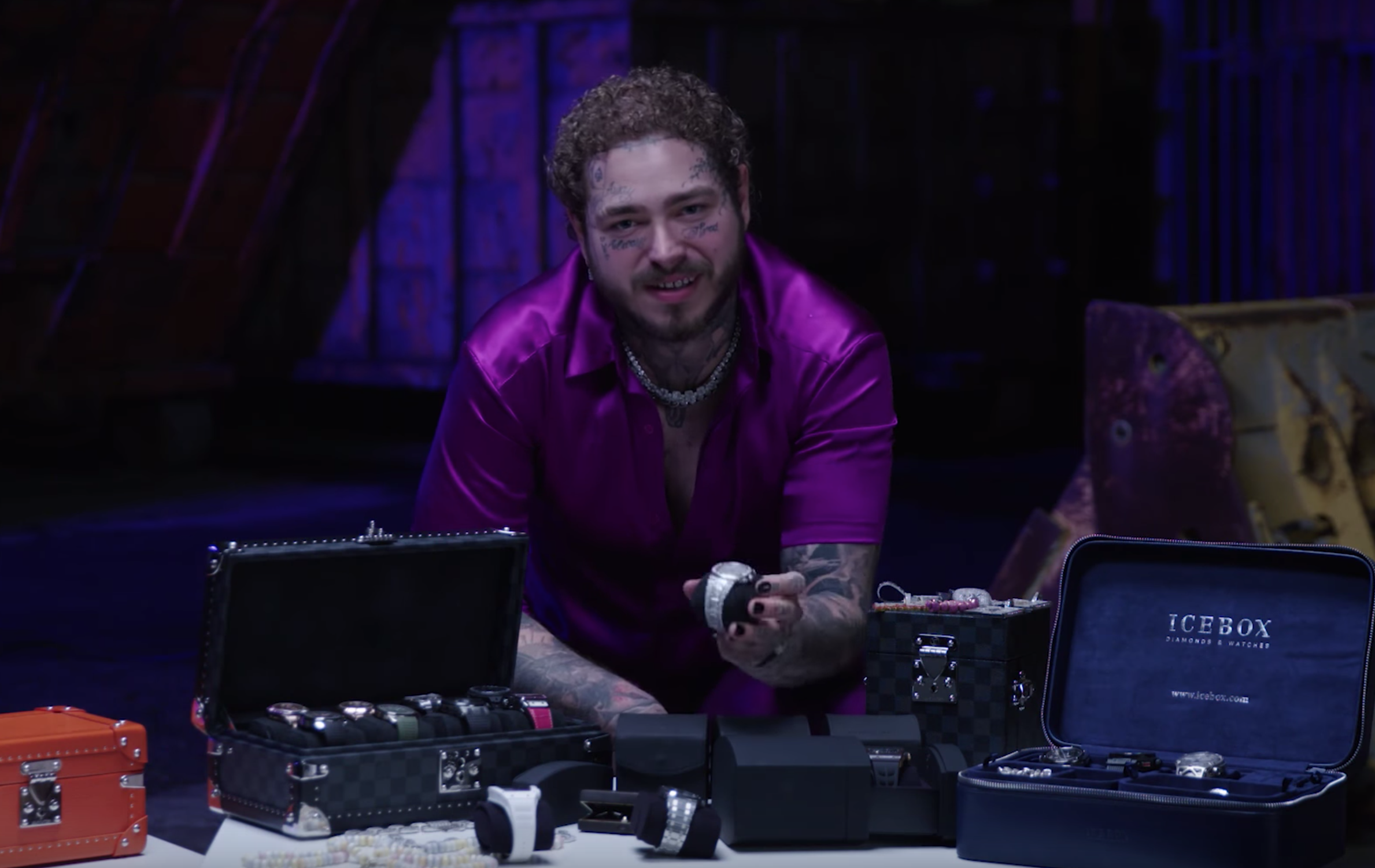 Post malone skeleton discount watch