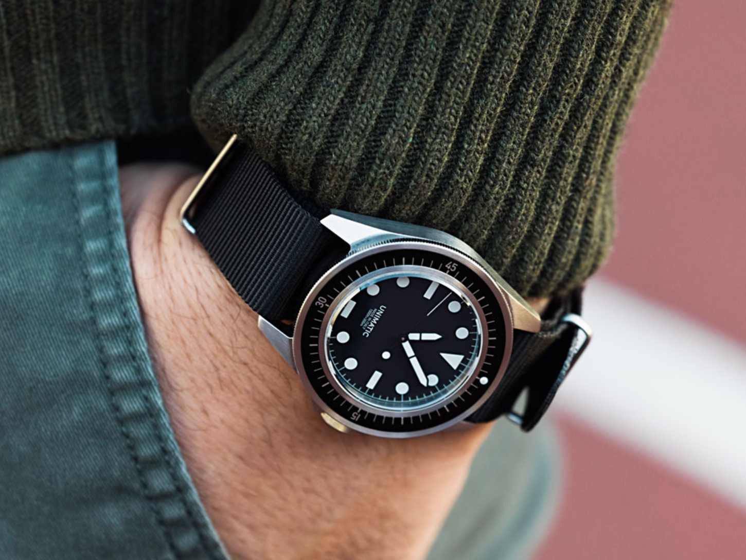 MoMA Unimatic Modello Uno Diving Watch – MoMA Design Store