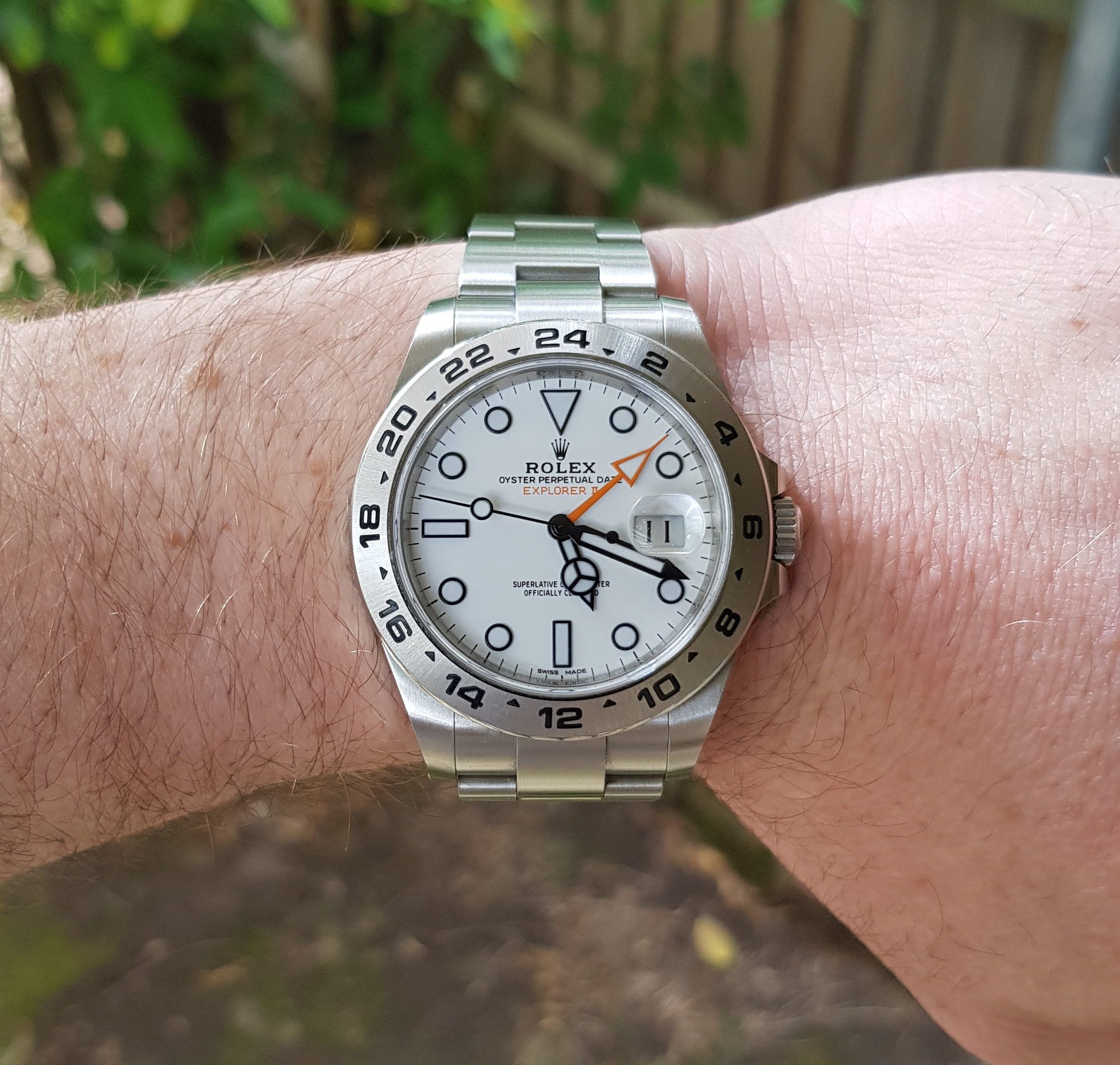 Peter's Rolex Explorer II Ref. 216570