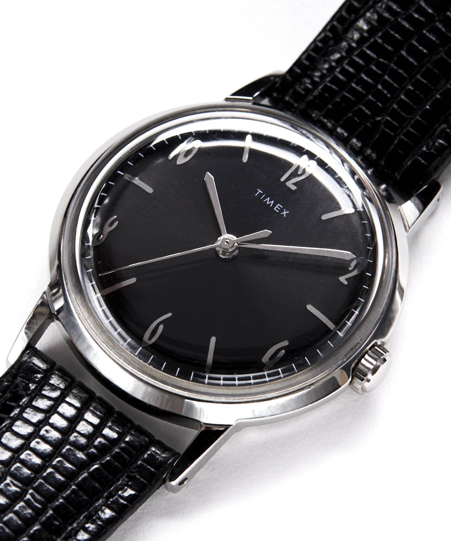 Timex marlin best sale automatic black