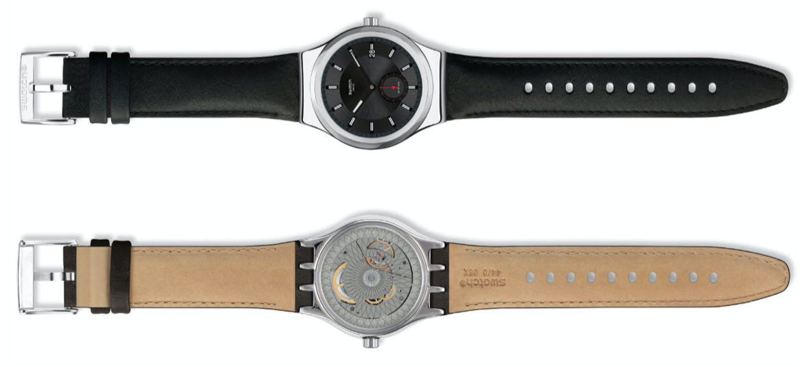 INTRODUCING The Swatch Sistem51 receives an elegance upgrade with