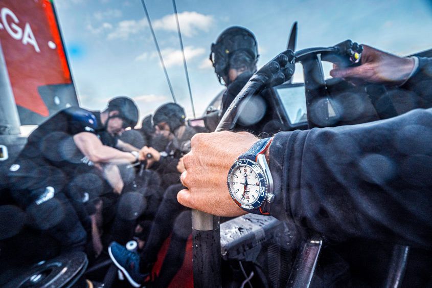 OMEGA Seamaster Planet Ocean 600M 43.5mm America's Cup x Prada Special –  Discerning Time