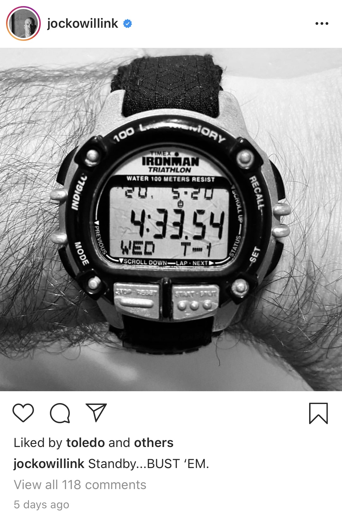 Jocko willink watch timex on sale