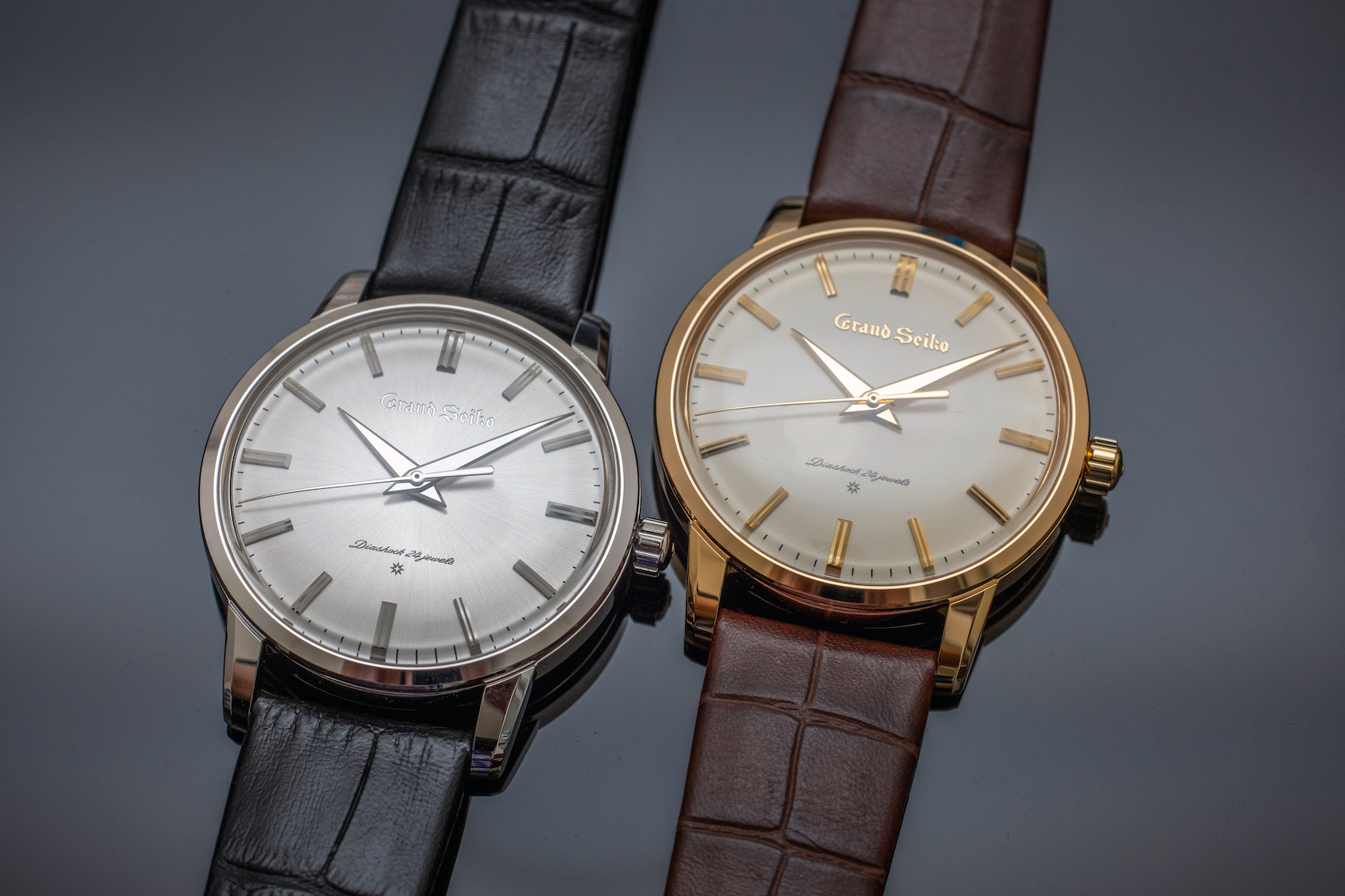 VIDEO: Two precious metal Grand Seiko First references to celebrate the  60th anniversary - Time and Tide Watches