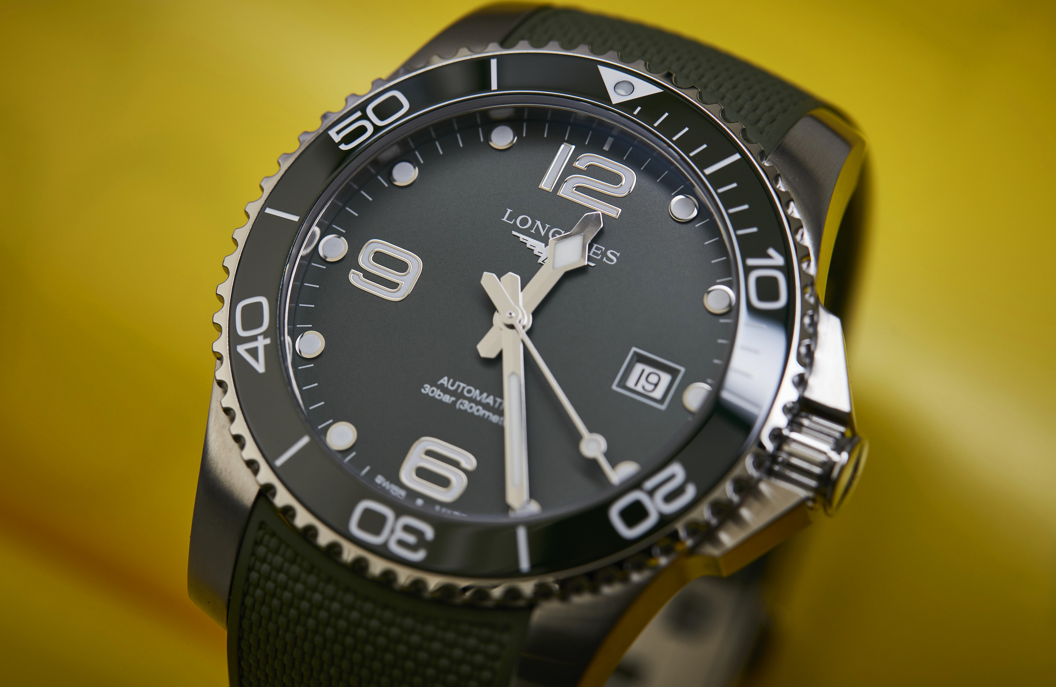 IN DEPTH The Longines HydroConquest 41mm in Khaki Green