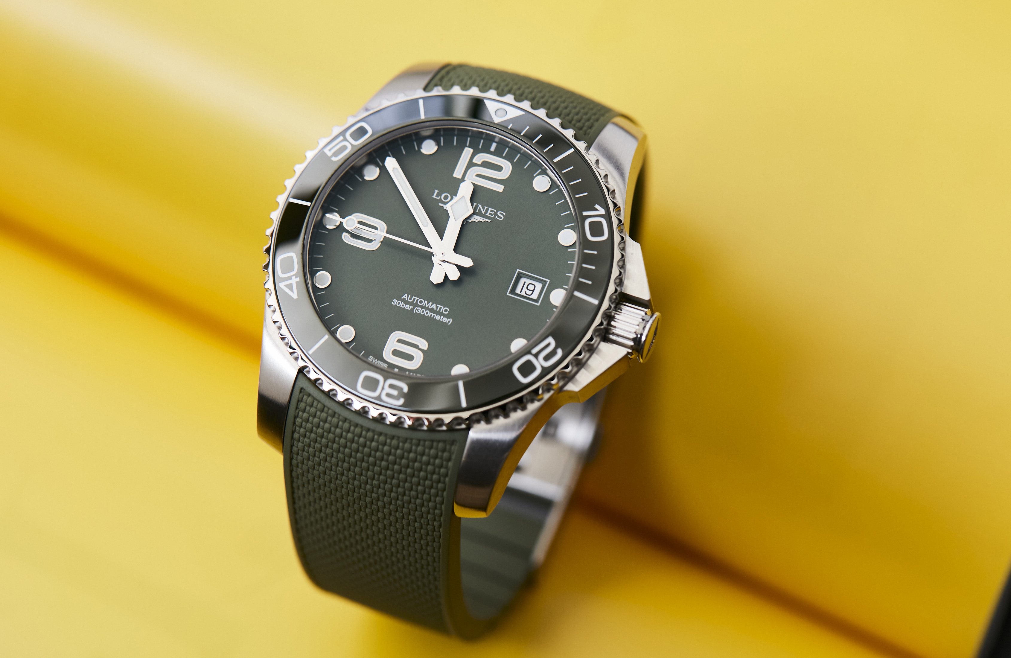 IN DEPTH The Longines HydroConquest 41mm in Khaki Green