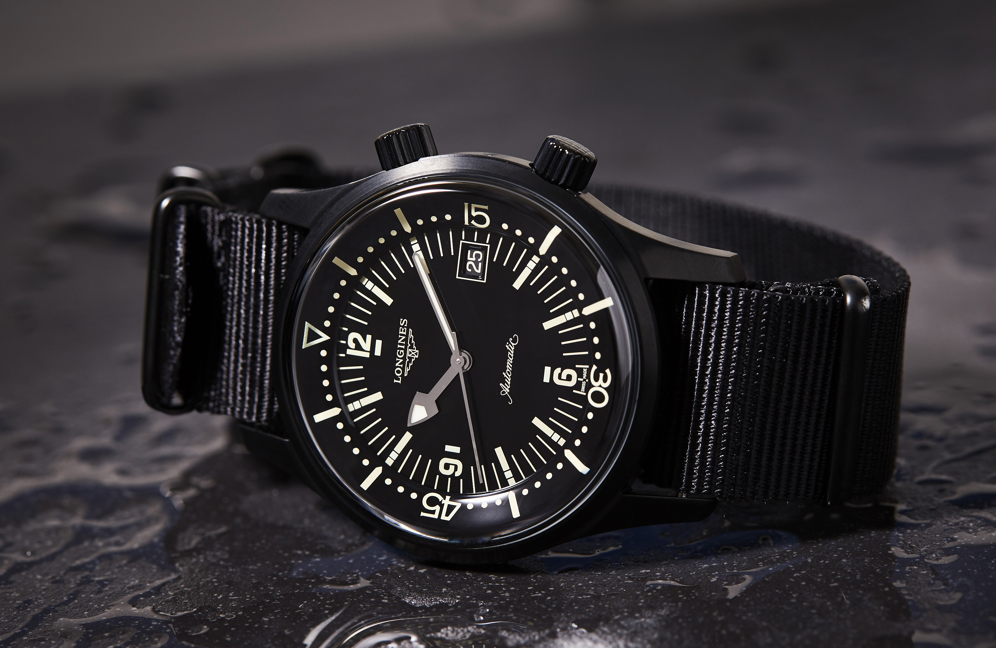 All black luxury online watch