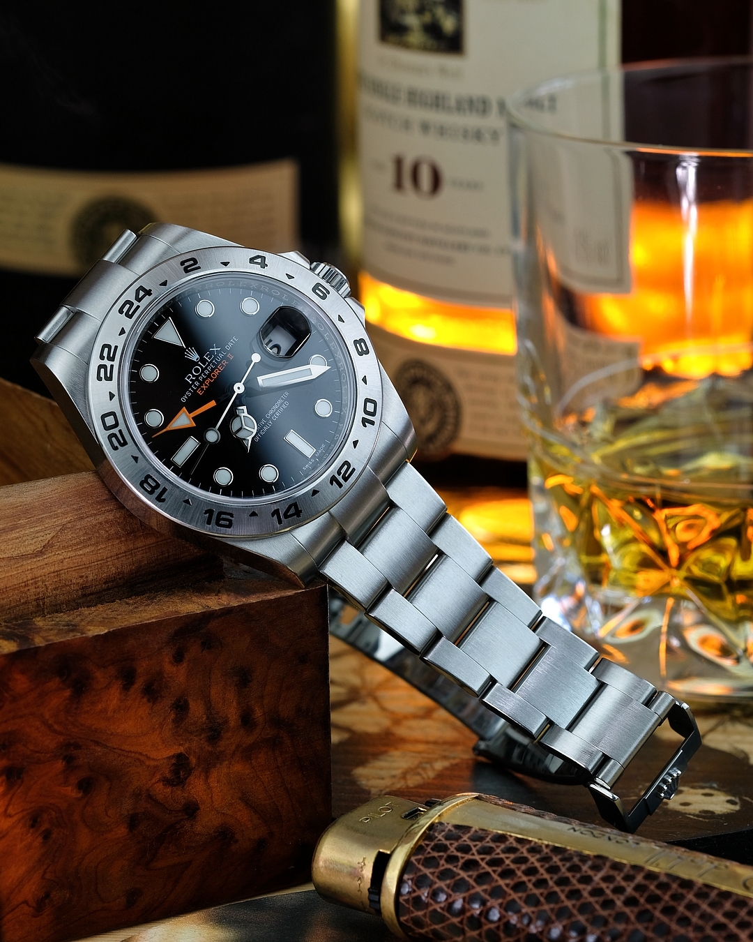 Rolex explorer ii discount waterproof