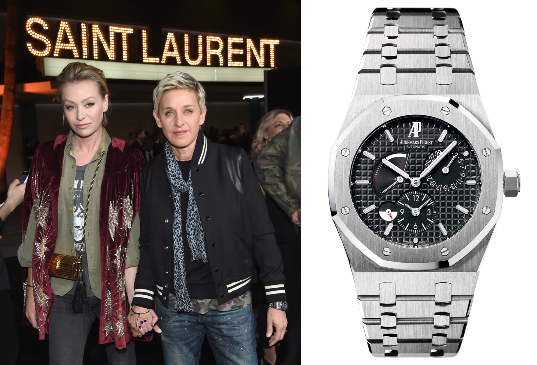 Celebrities With Audemars Piguet Royal Oak White Ceramic 26579CB