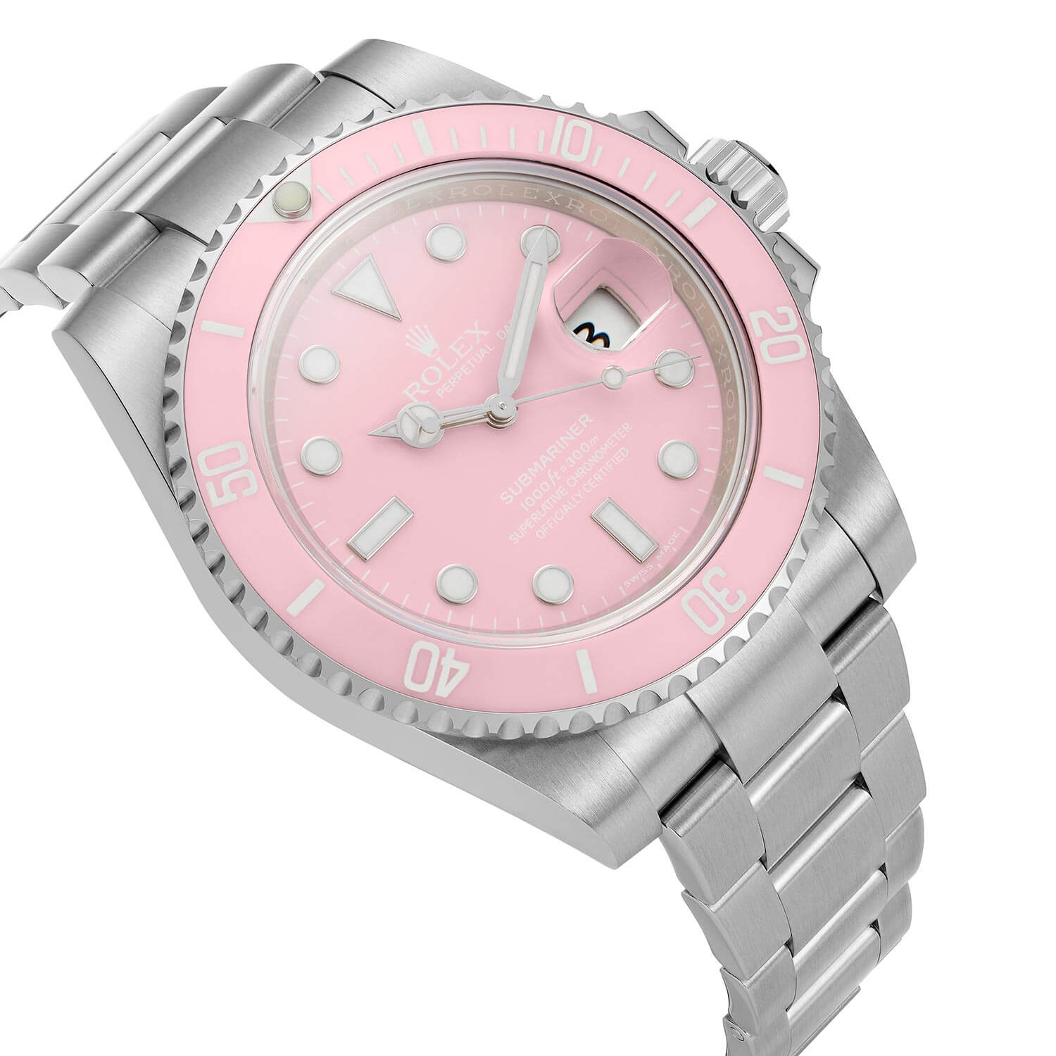 pink submariner rolex