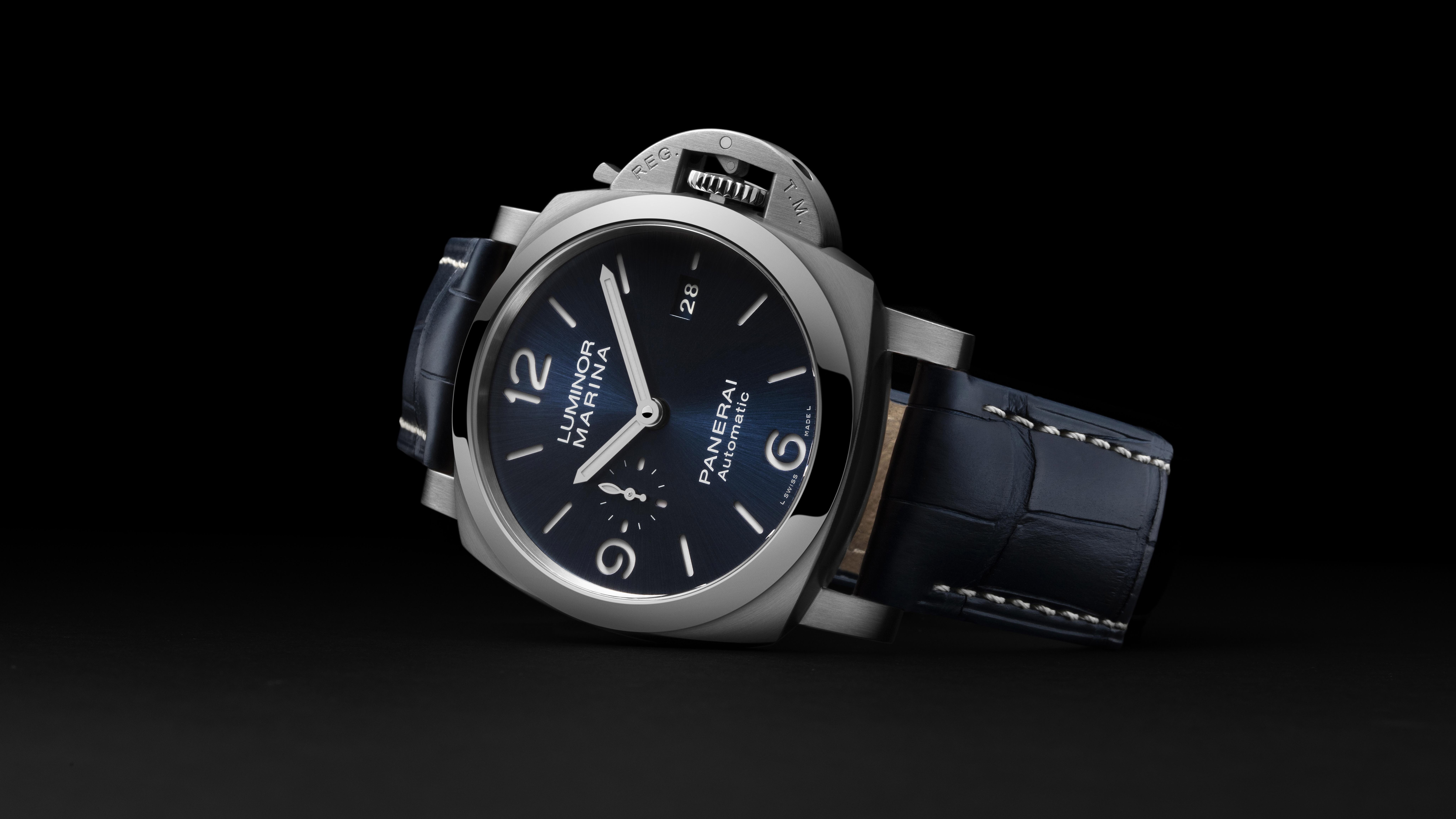 INTRODUCING The Panerai Luminor Marina PAM01313 where a dressy