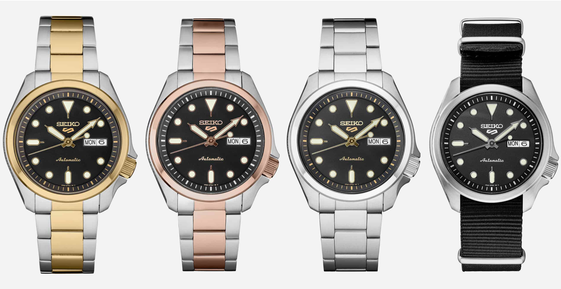 Seiko ditches ratcheting bezel for new Seiko 5 Sports models