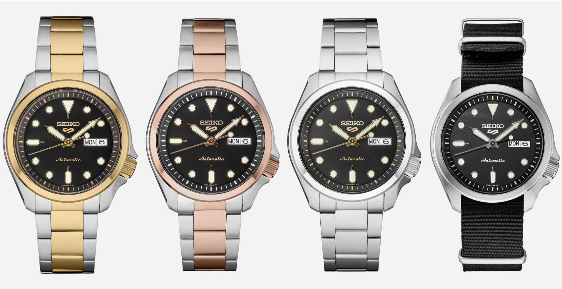 Seiko shop 5 bezel