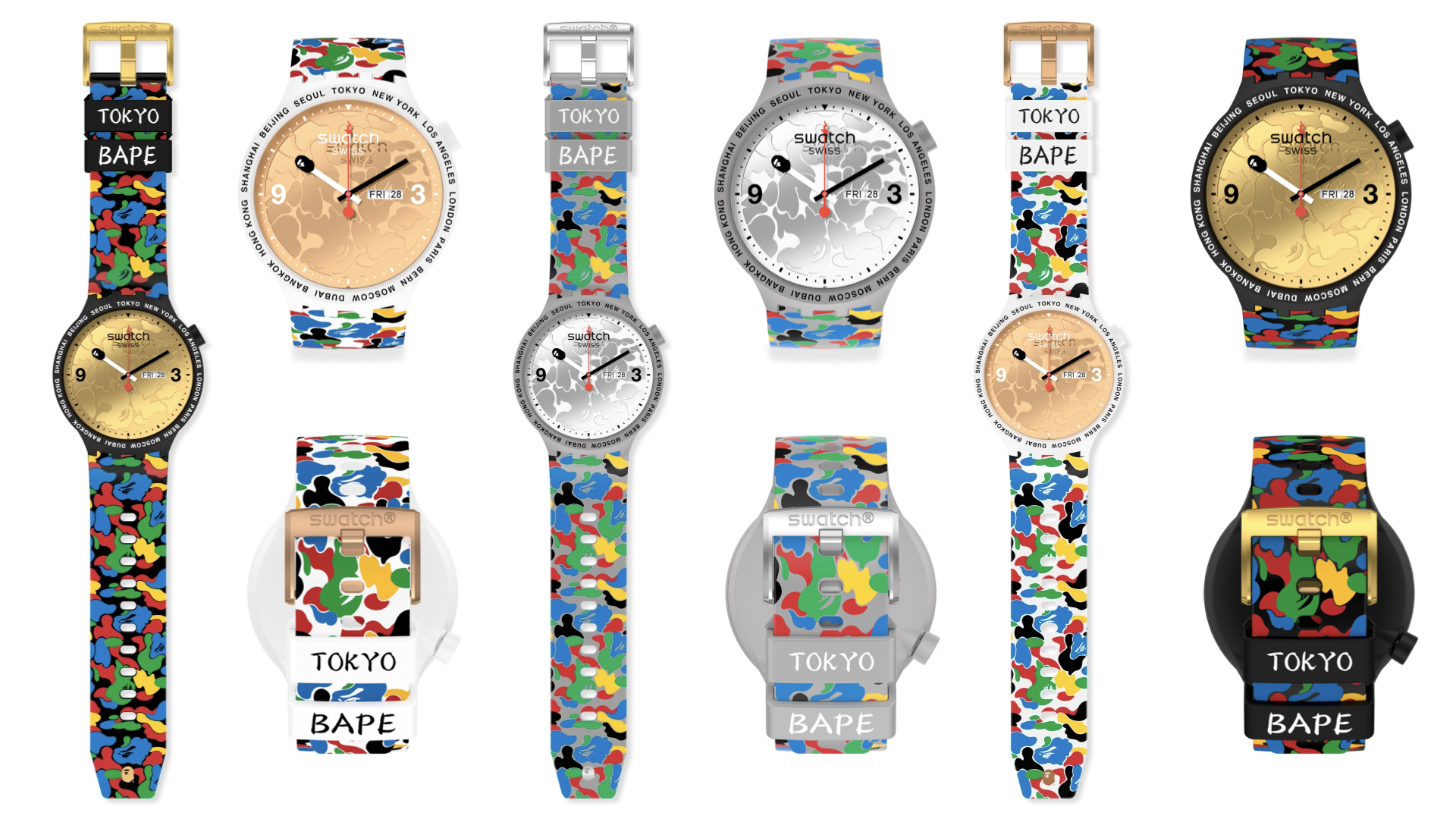 Swatch X Bape 2021 Price 2024 towncentervb