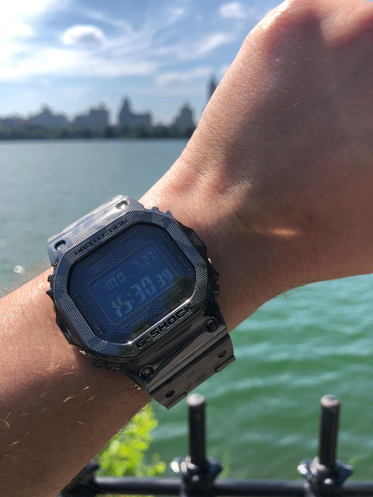 Is the G-Shock GMW-B5000TCM in titanium worth the price premium?