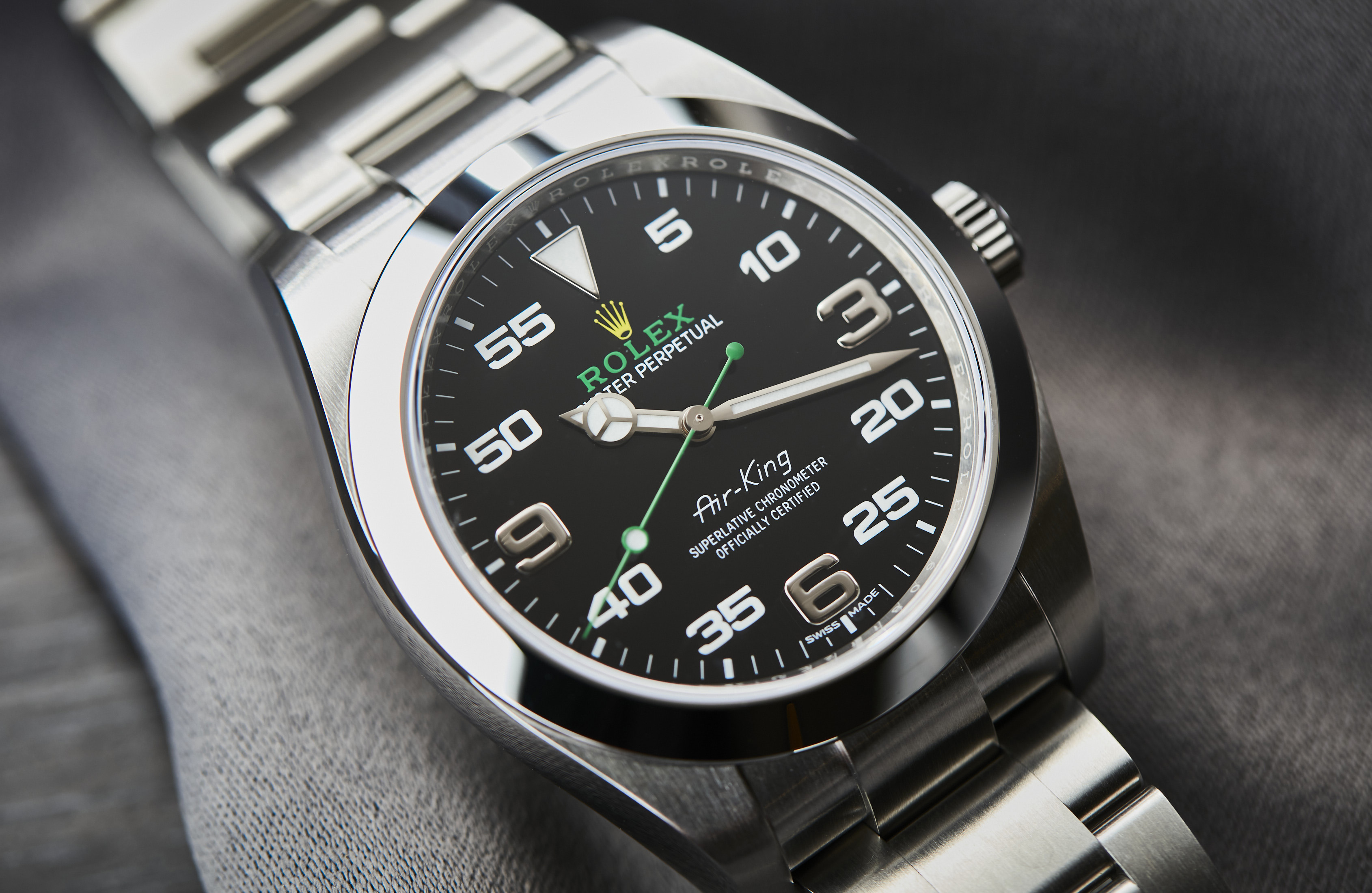 rolex air king review 2018