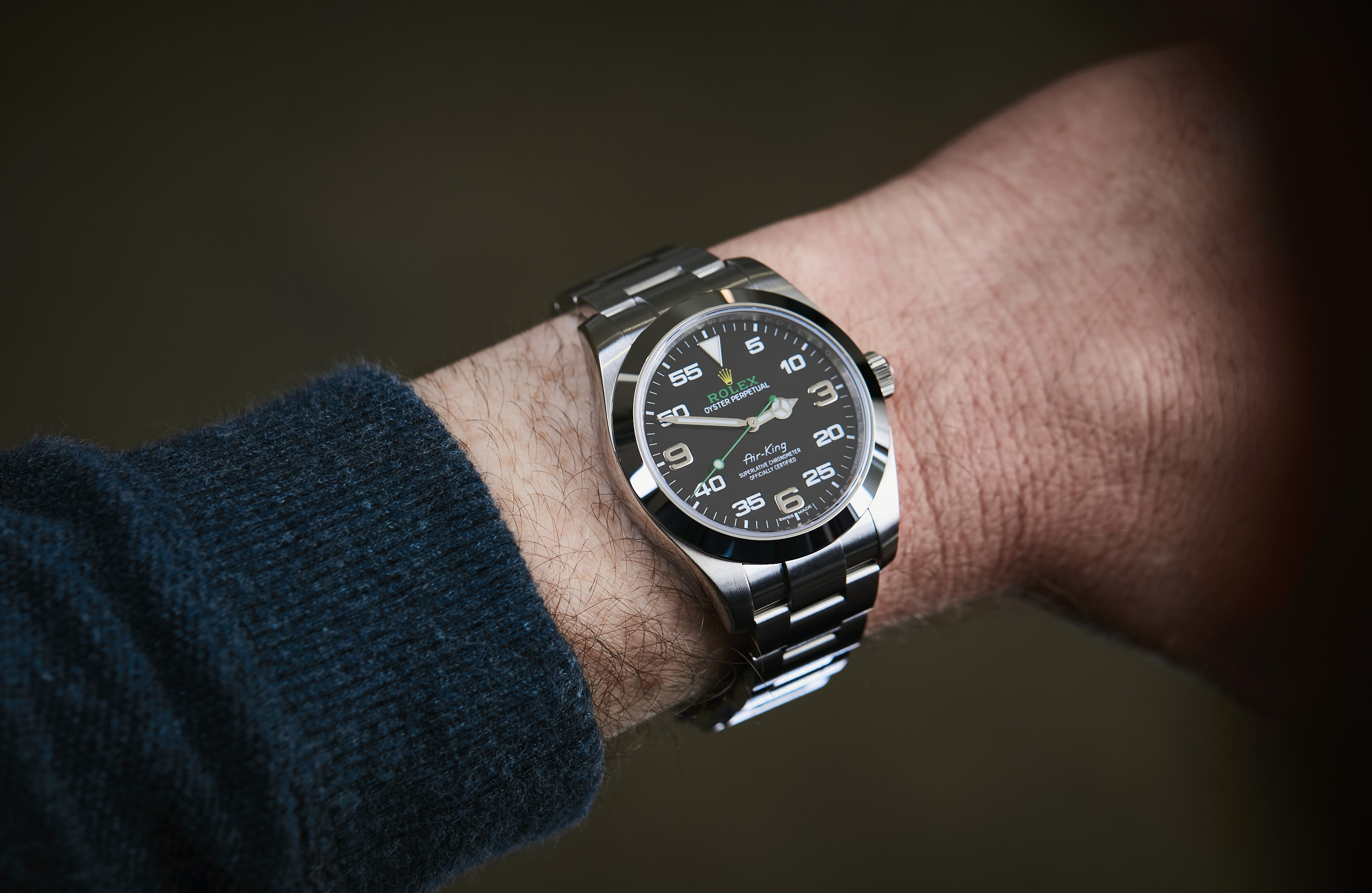 Rolex air 2025 king 116900 review