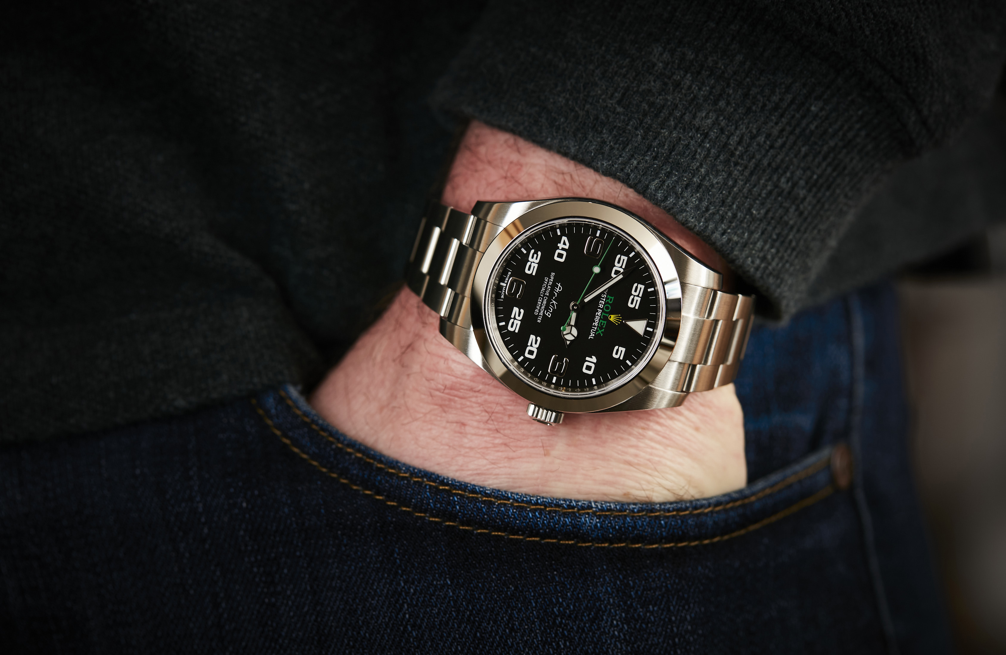 Rolex air king review 2018 sale