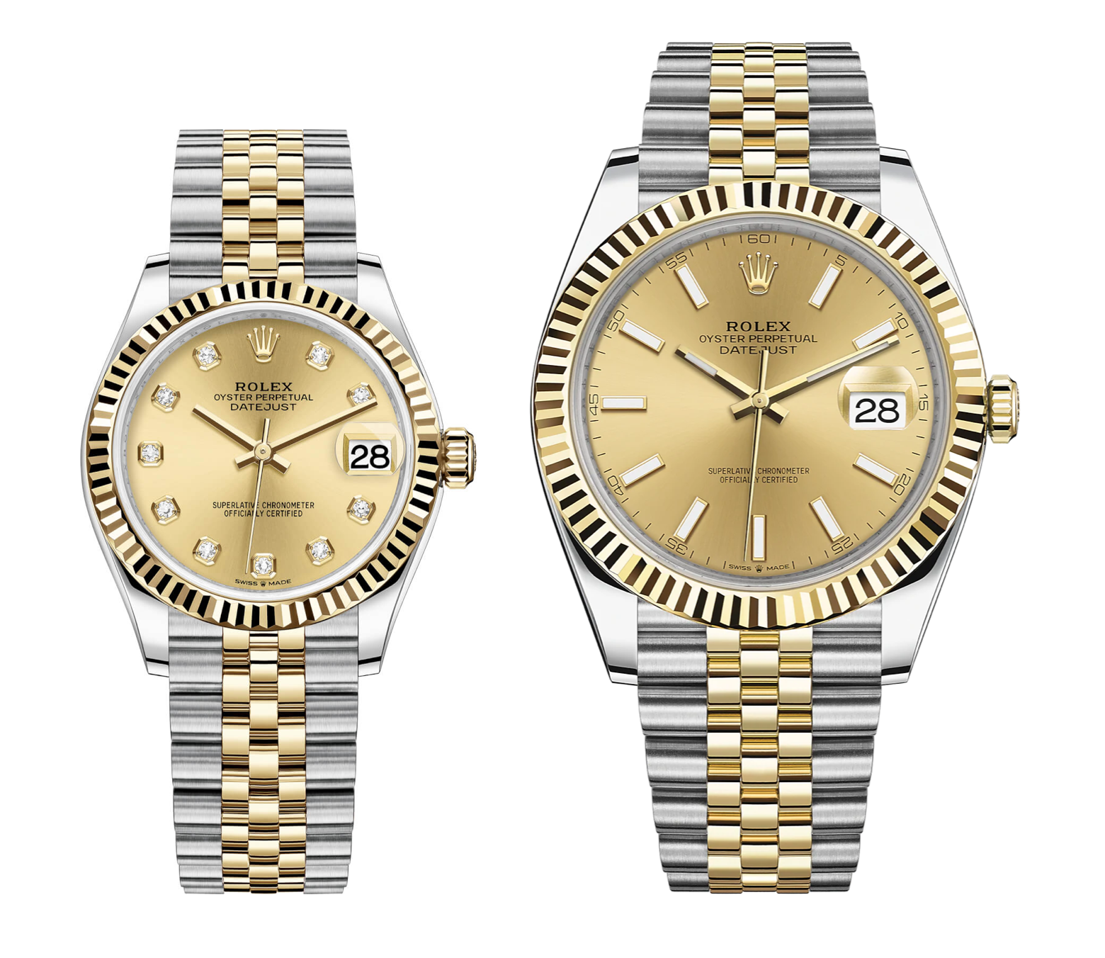 rolex couple set