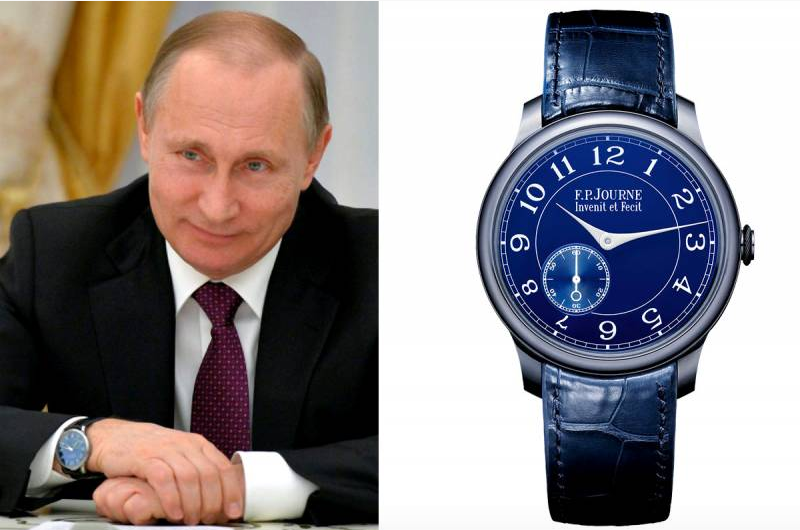 What do Donald Trump and Vladimir Putin s watch collections say