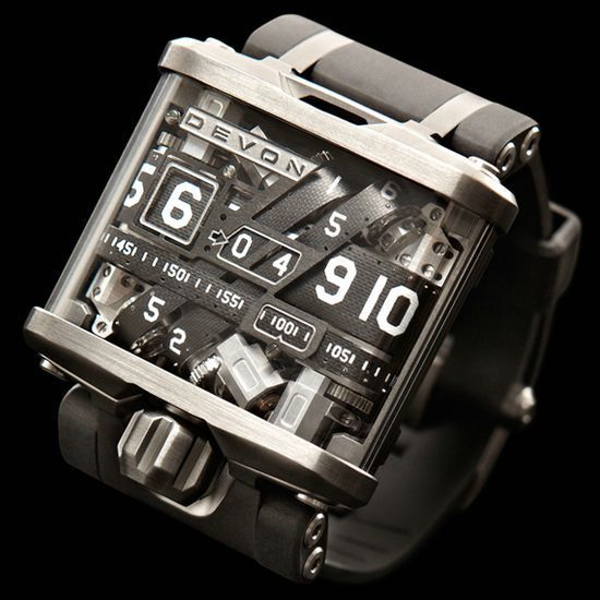 Mechanical watch 2025 with digital display