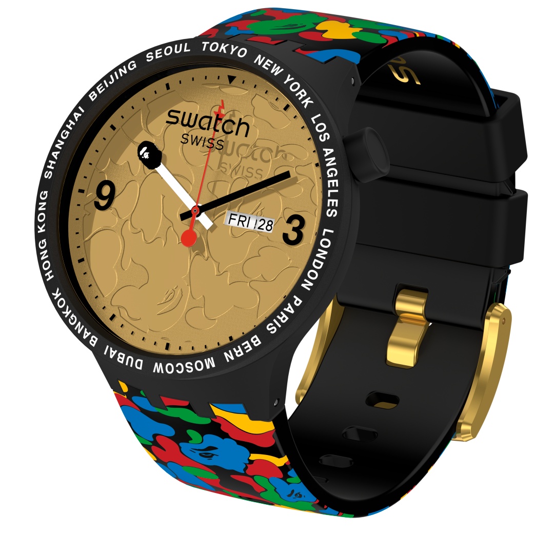 INTRODUCING: BAPE x Swatch 2020, a Big Bold 47mm statement watch