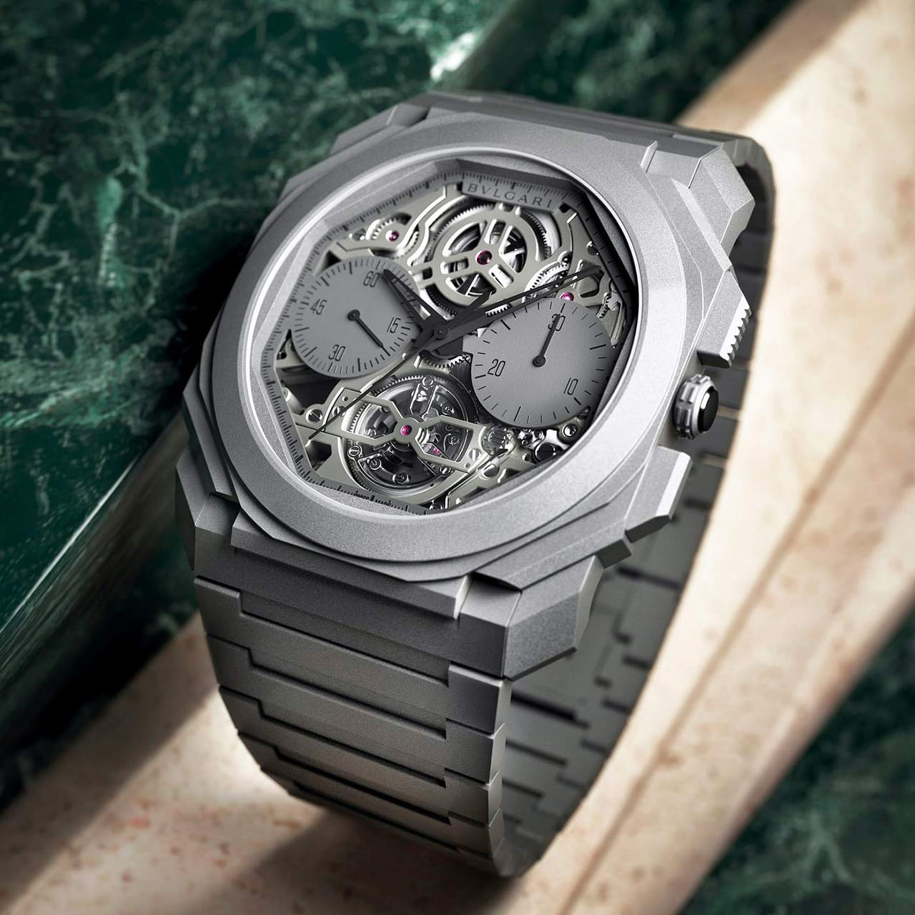 INTRODUCING: The breathtaking and brutally slim Bulgari Octo Finissimo  Tourbillon Chronograph Skeleton Automatic - Time and Tide Watches