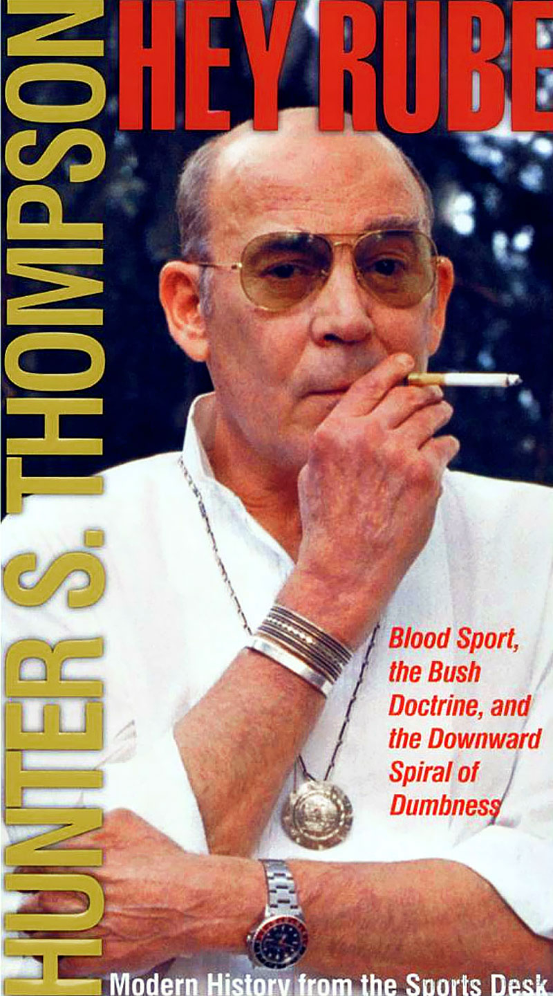 Hunter S. Thompson: The unlikely Rolex Man | Time and Tide Watches