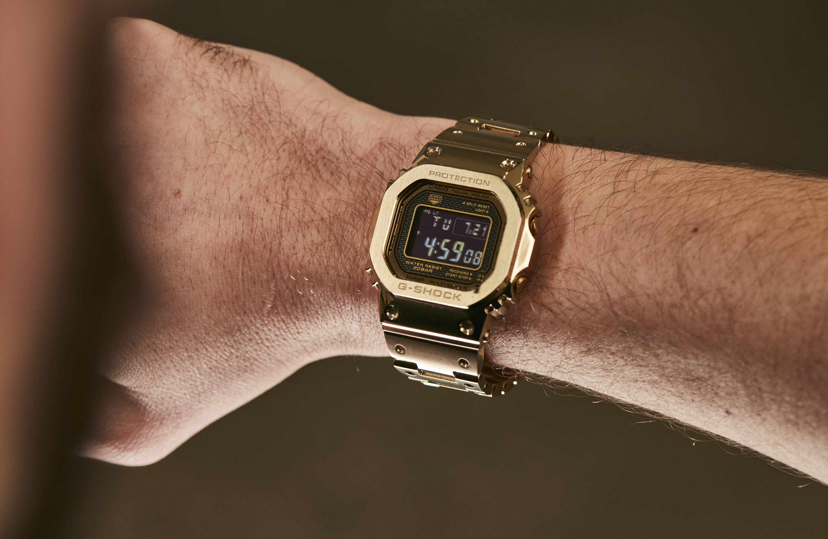 美品]G-SHOCK Gショック GMW B5000GD 9JF GOLD-