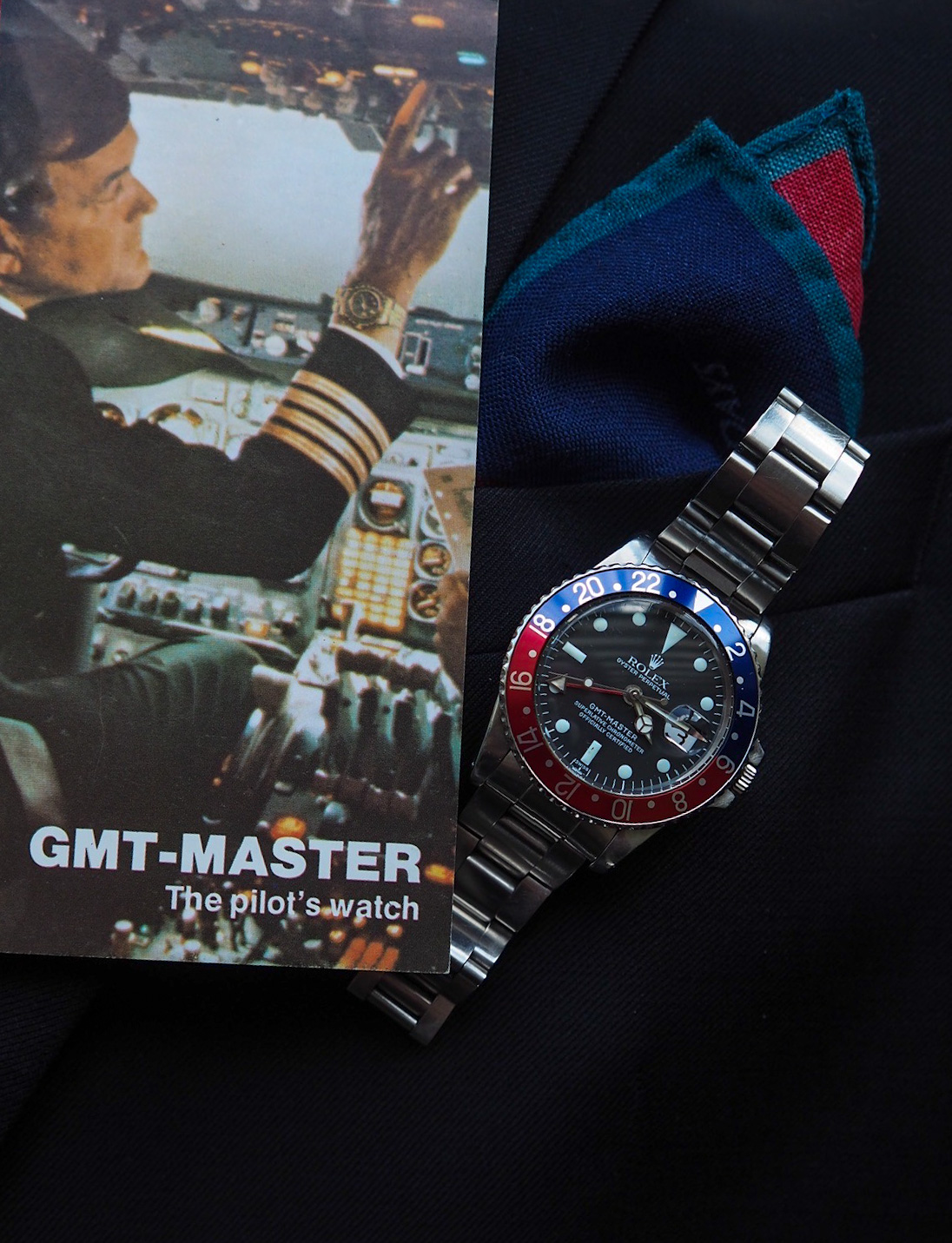 Rolex gmt master pepsi on sale 1675