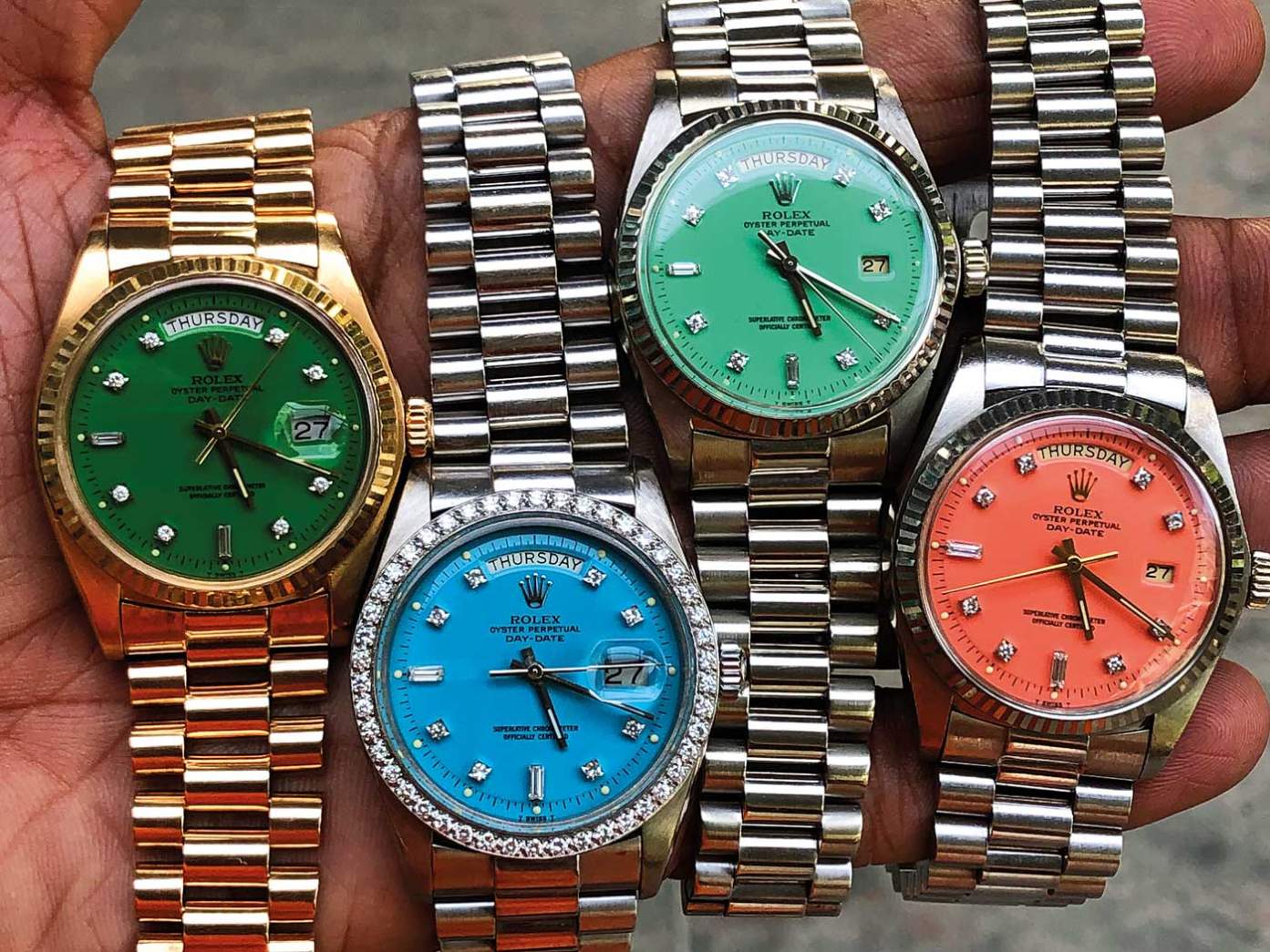 rolex oyster models