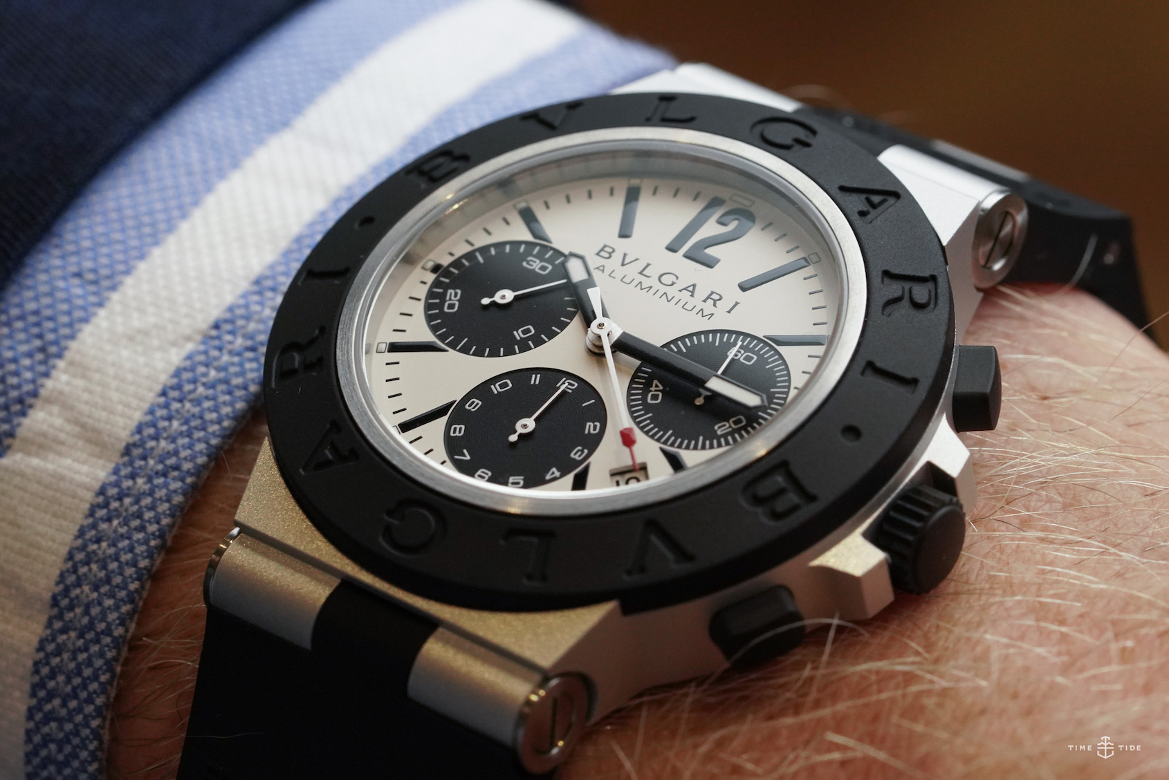 bvlgari aluminum chronograph