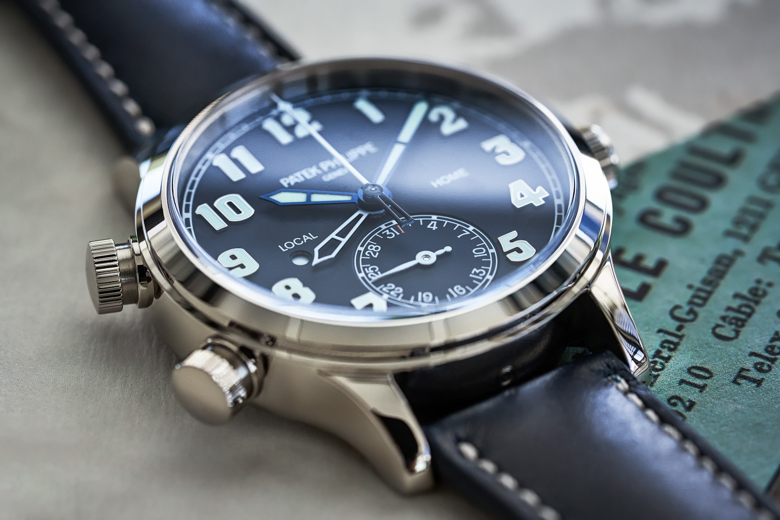 patek philippe calatrava pilot travel time price