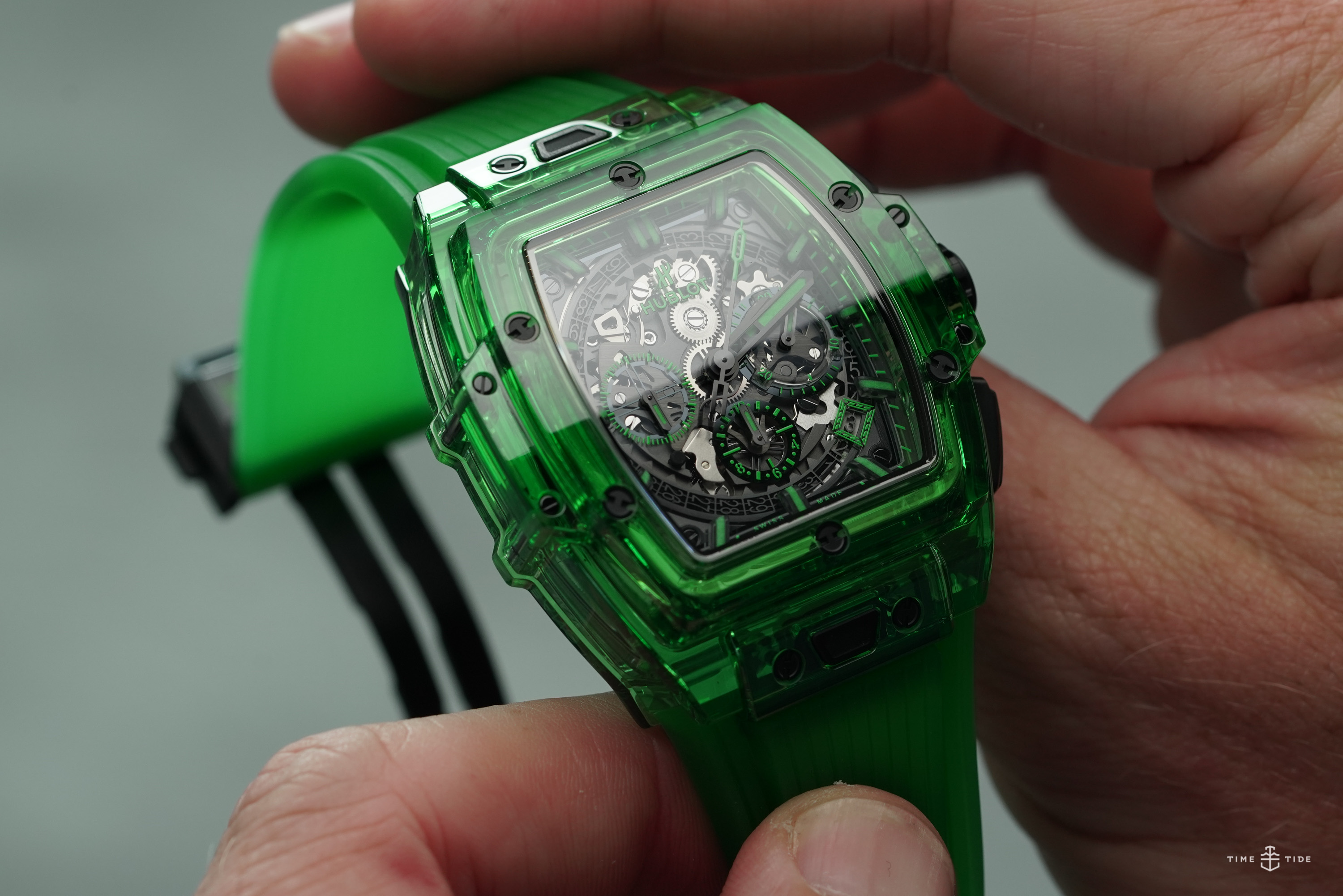 Hublot big 2024 bang all green