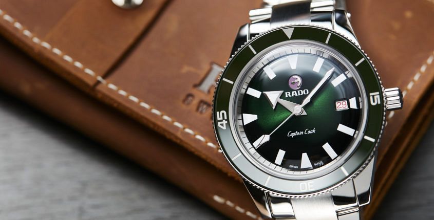 VIDEO: The Rado Captain Cook, now with interchangeable straps gives you ...