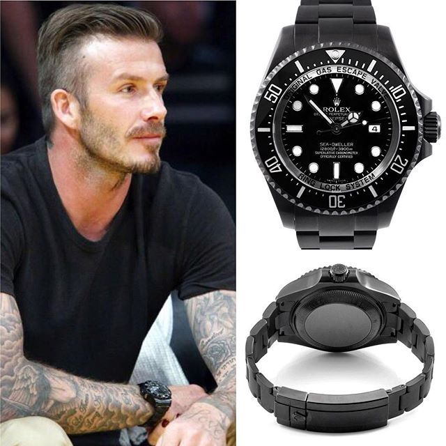 Luxury Watches Spotted On David Beckham