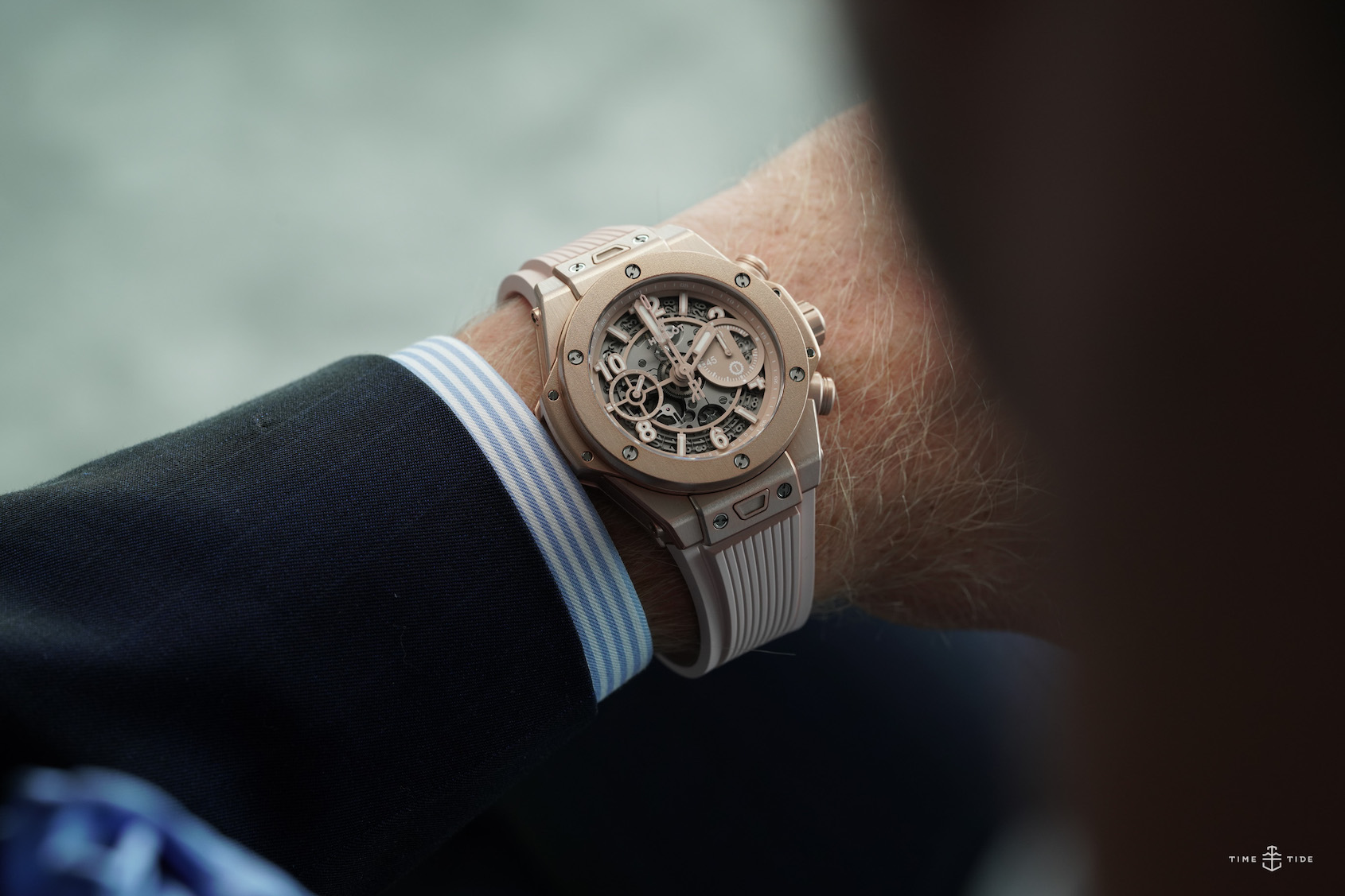 HANDS-ON: The virile vitality of the Hublot Big Bang Millennial Pink