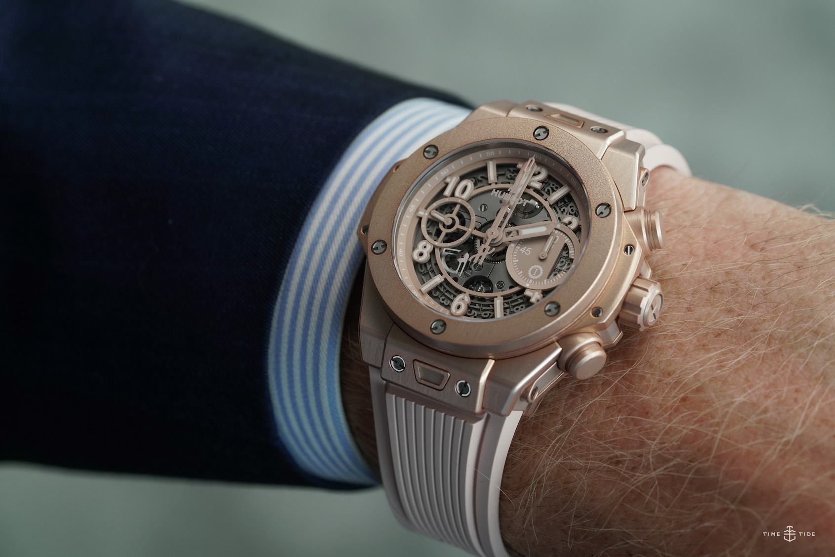 HANDS ON The virile vitality of the Hublot Big Bang Millennial Pink