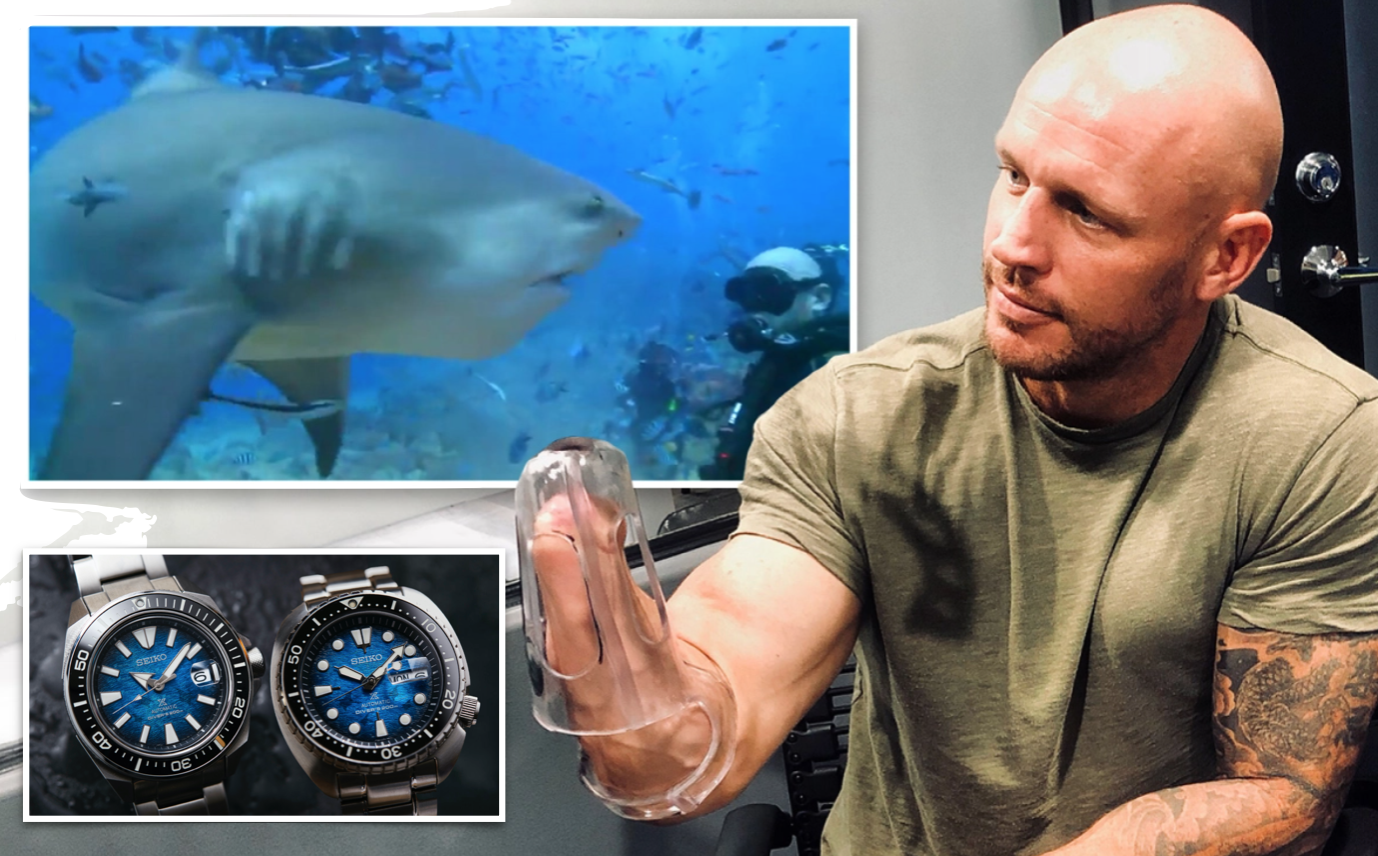 The shark attack victim, who has become a Seiko ambassador, relives that  fateful day in Sydney Harbour when he lost two limbs... - Time and Tide  Watches