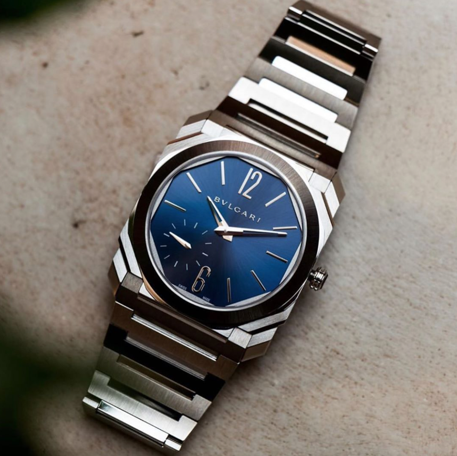 VIDEO: Finally...! The Bulgari Octo Finissimo satin-polished steel with blue  dial captured in glorious high definition here - Time and Tide Watches